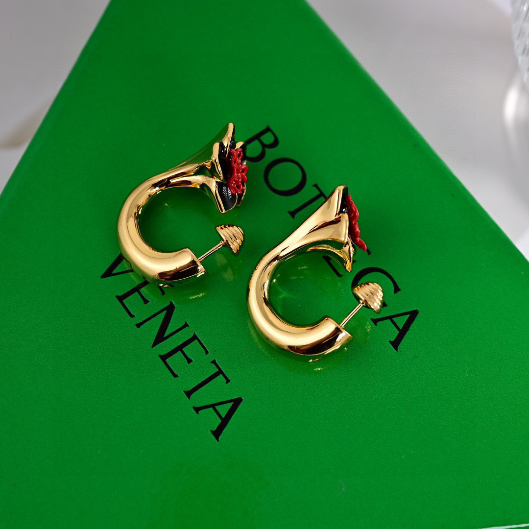 [TOP] Bottega Veneta BV Earring-Gold