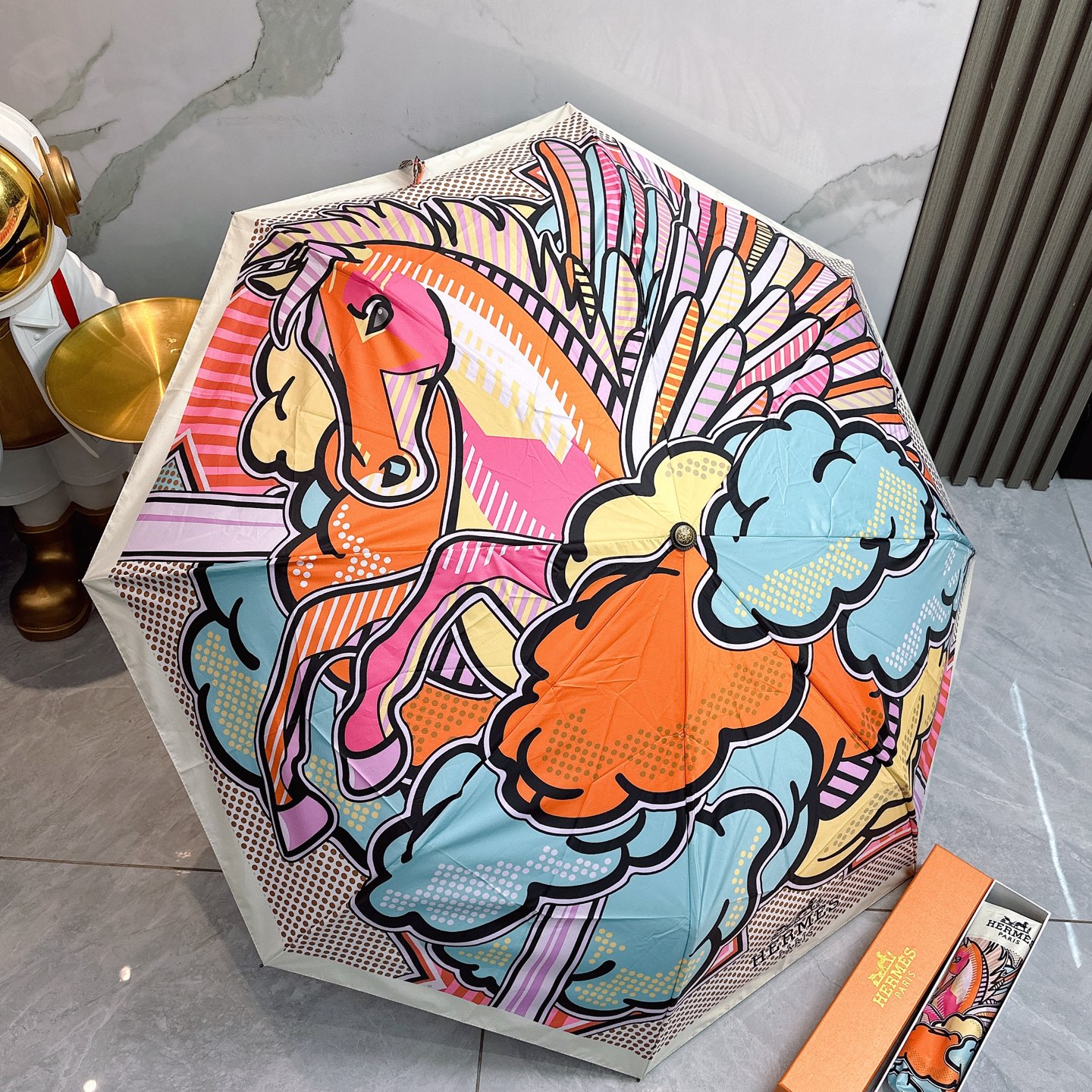 [TOP] HERMES Umbrella - 3 Colour