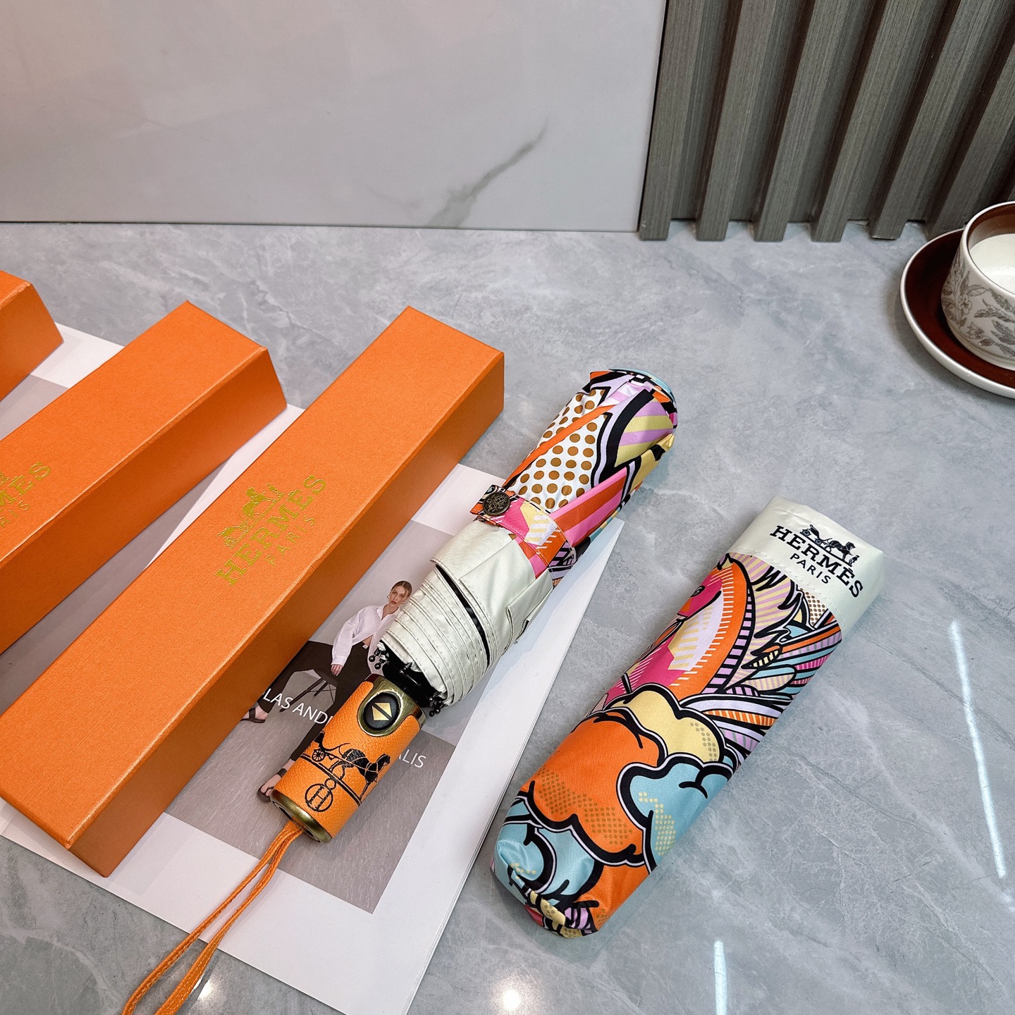 [TOP] HERMES Umbrella - 3 Colour