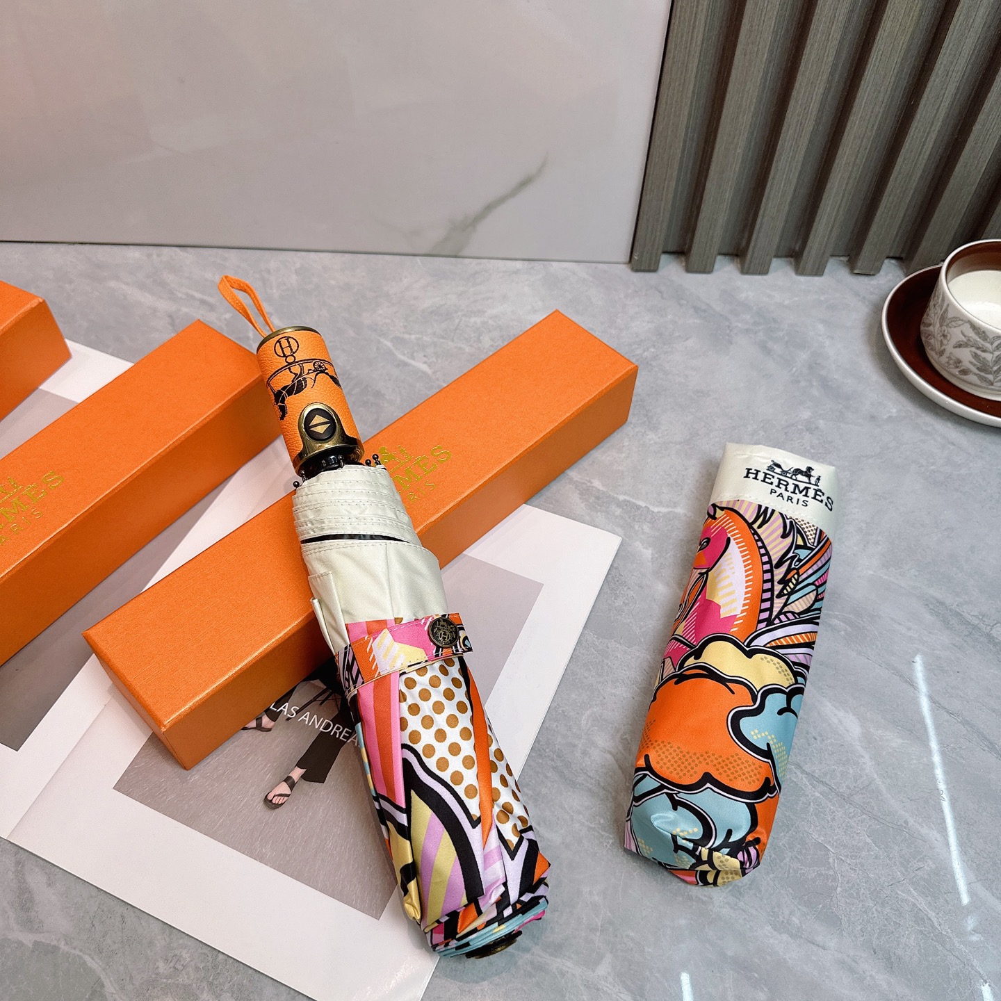 [TOP] HERMES Umbrella - 3 Colour