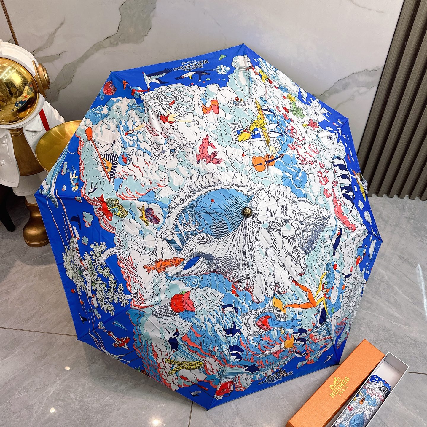 [TOP] HERMES Umbrella - 2 Colour