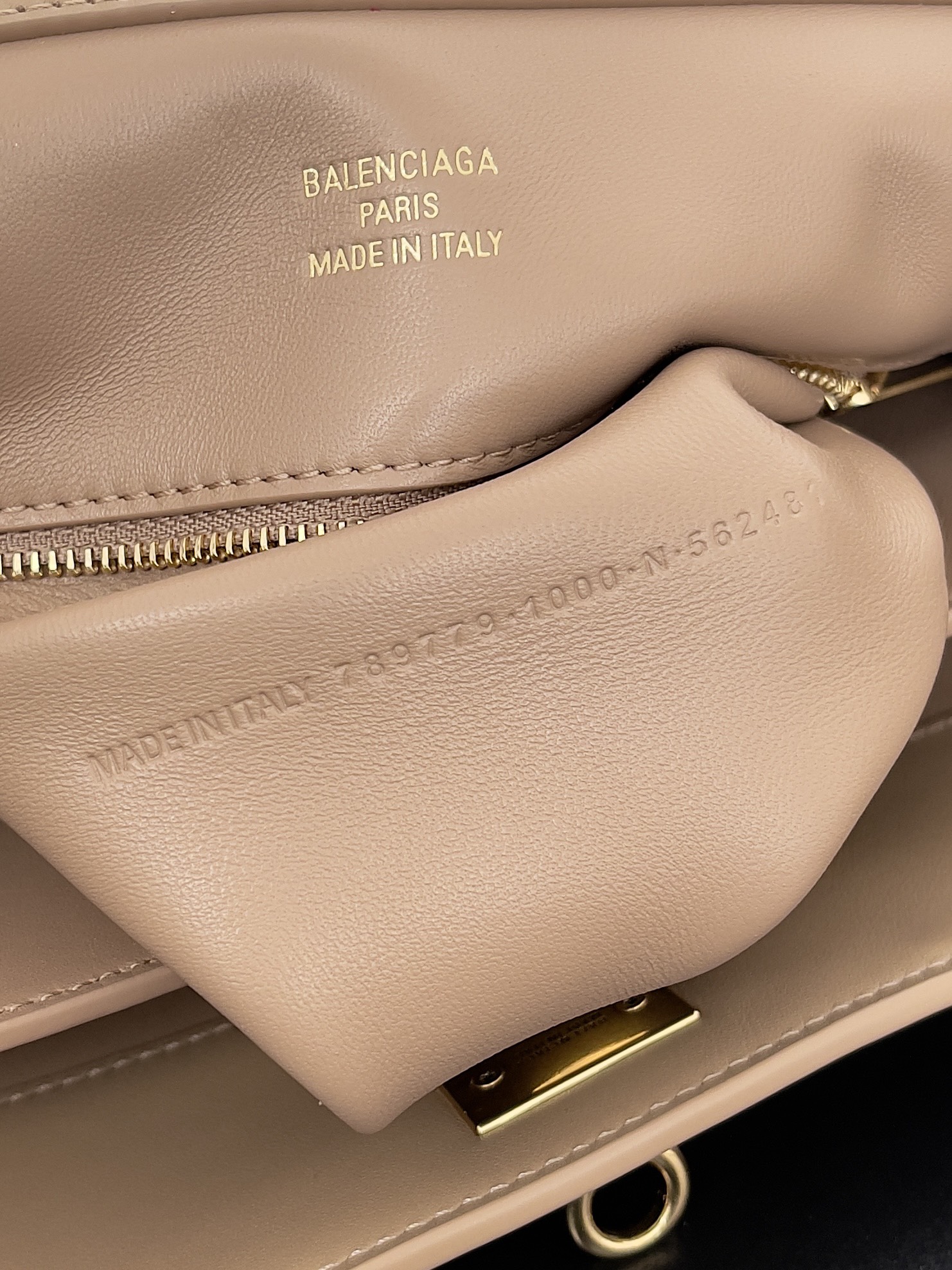 [TOP] BALENCIAGA Rodeo Shoulder Bag 22.8×9.9x8.3cm/28.9x20x9.9cm - Brown & GHW