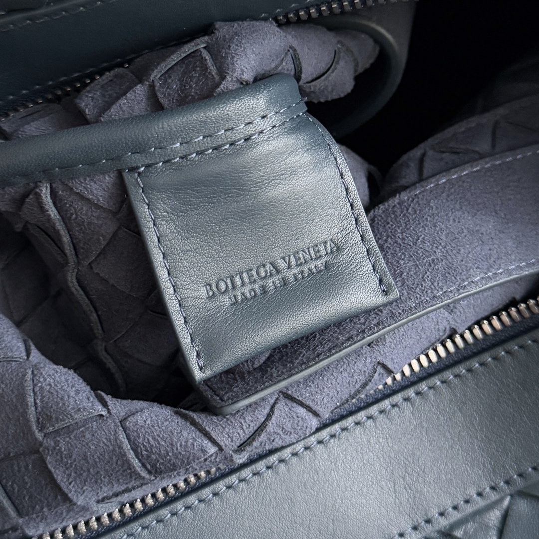 [TOP] Bottega Veneta BV Men's Cowhide Backpack 30x15x45cm - Blue