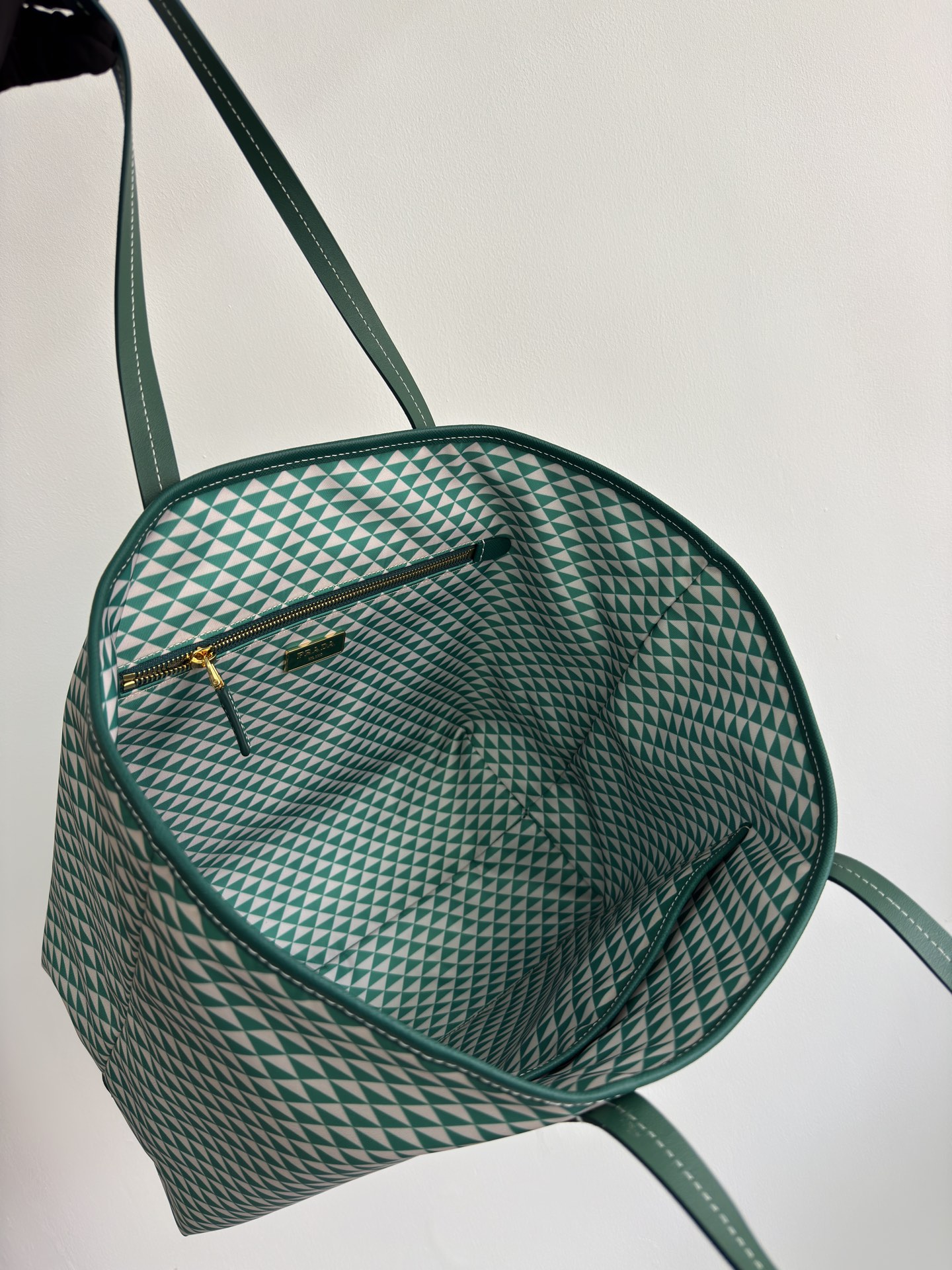 [TOP] PRADA Tessuto Triangulum Tote Bag 33*29*14cm - 4 Colour