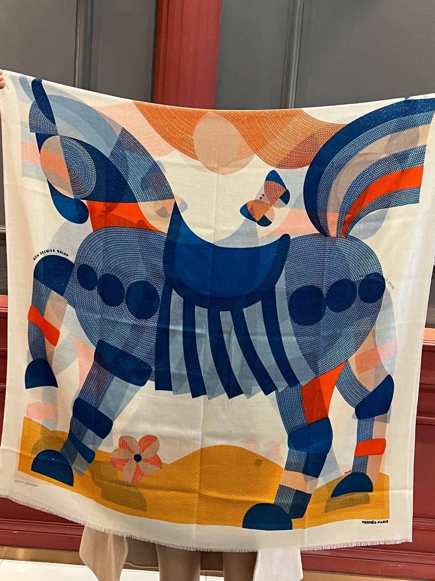 [TOP] HERMES Scarf 110x200cm - 2 Colors