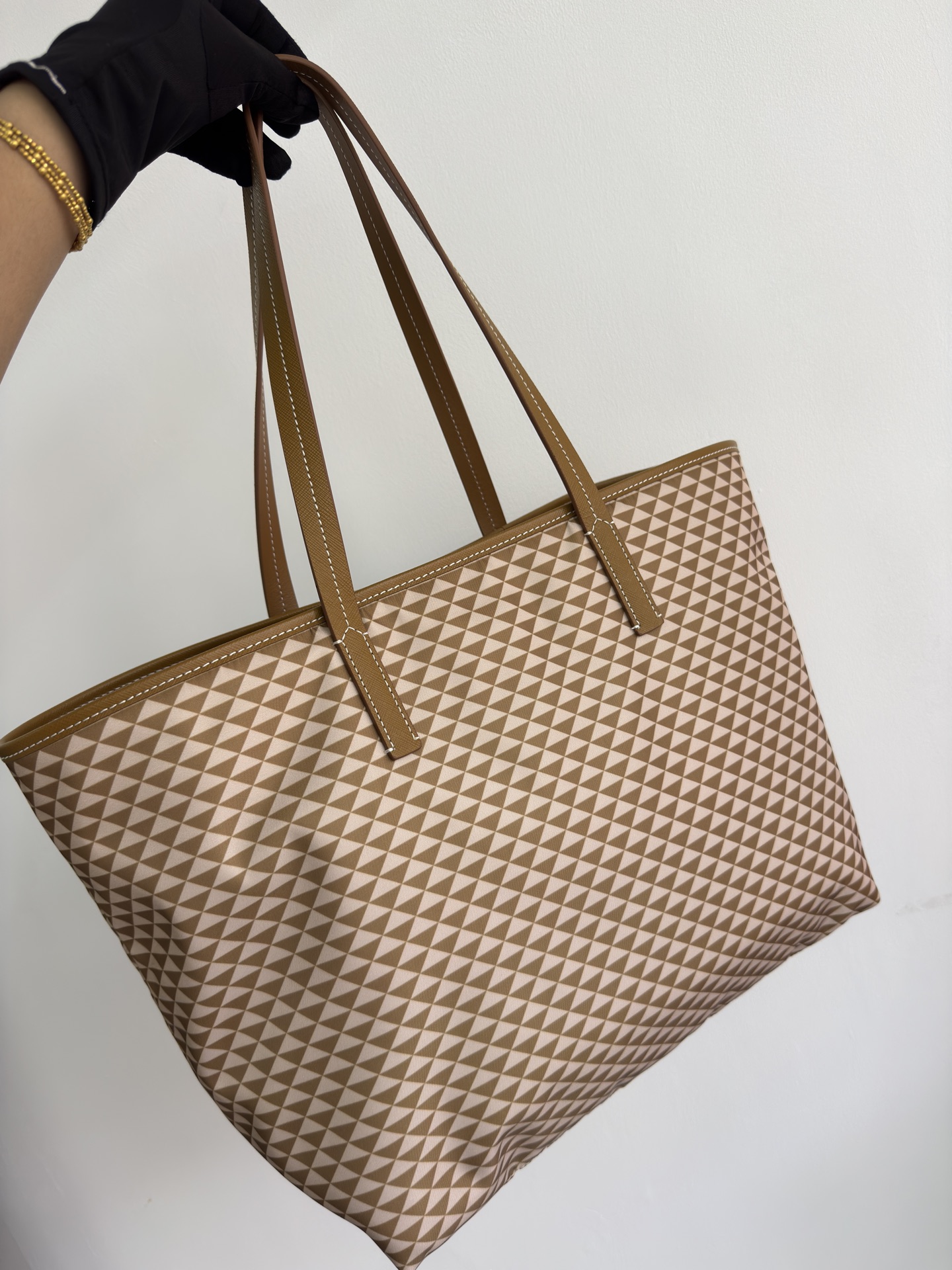 [TOP] PRADA Tessuto Triangulum Tote Bag 33*29*14cm - 4 Colour