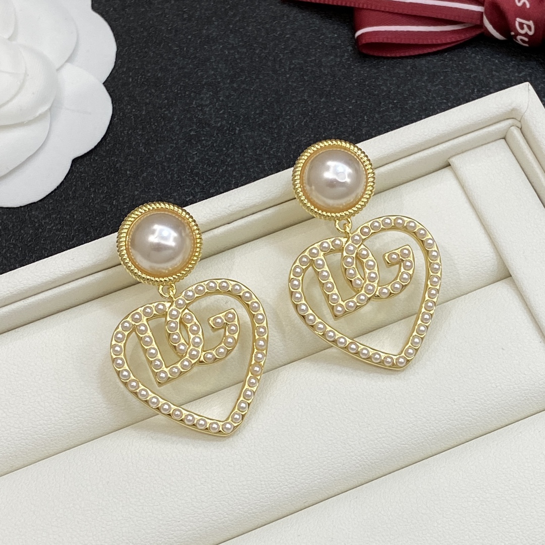 [TOP] Dolce & Gabbana D&G Earring - Gold