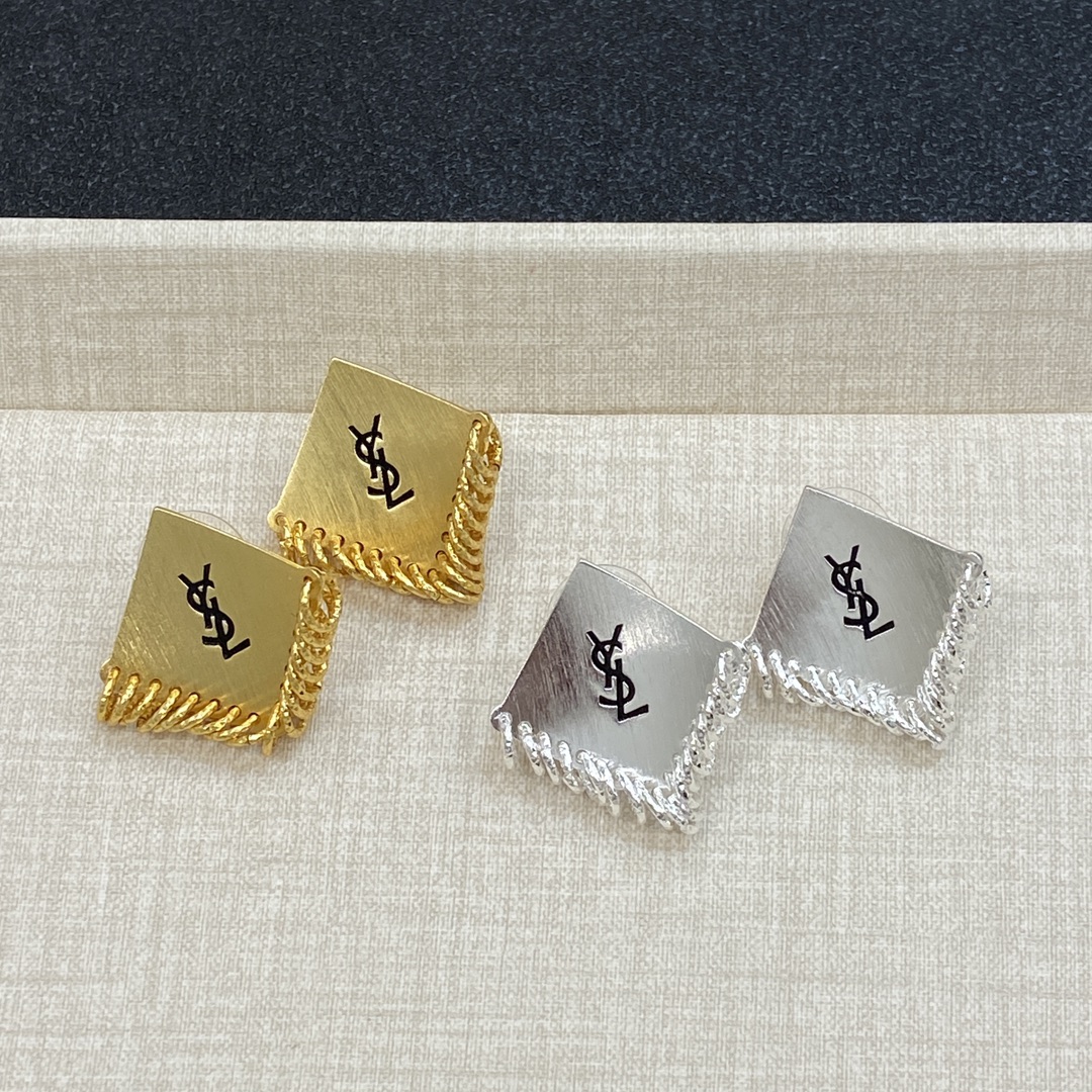 [TOP] Yves Saint Laurent YSL Earrings - 2 Color