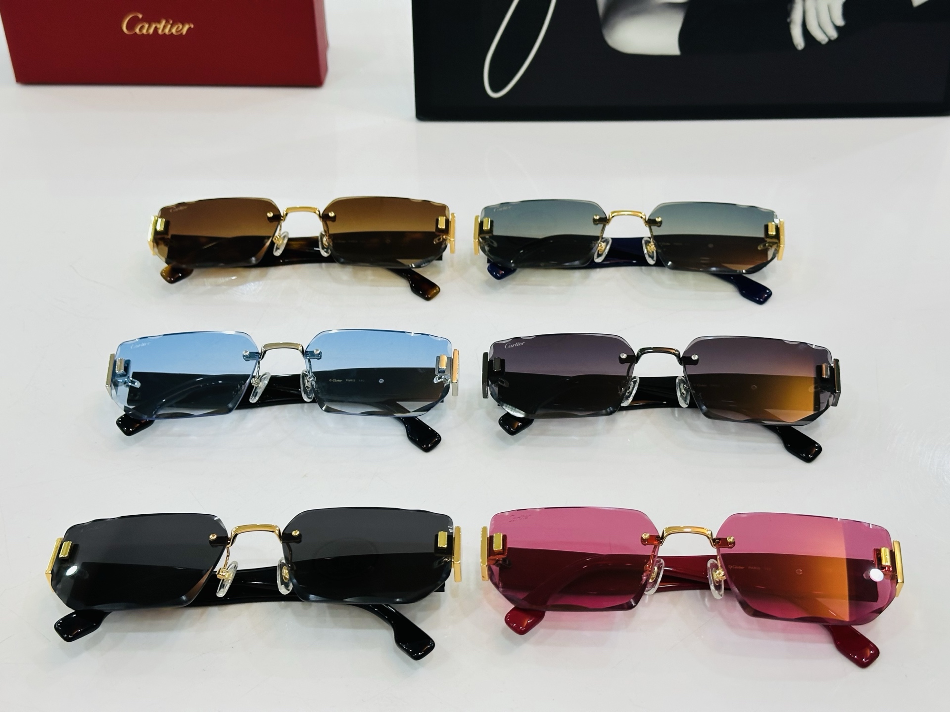 [TOP] Cartier Sunglasses - 6 Color
