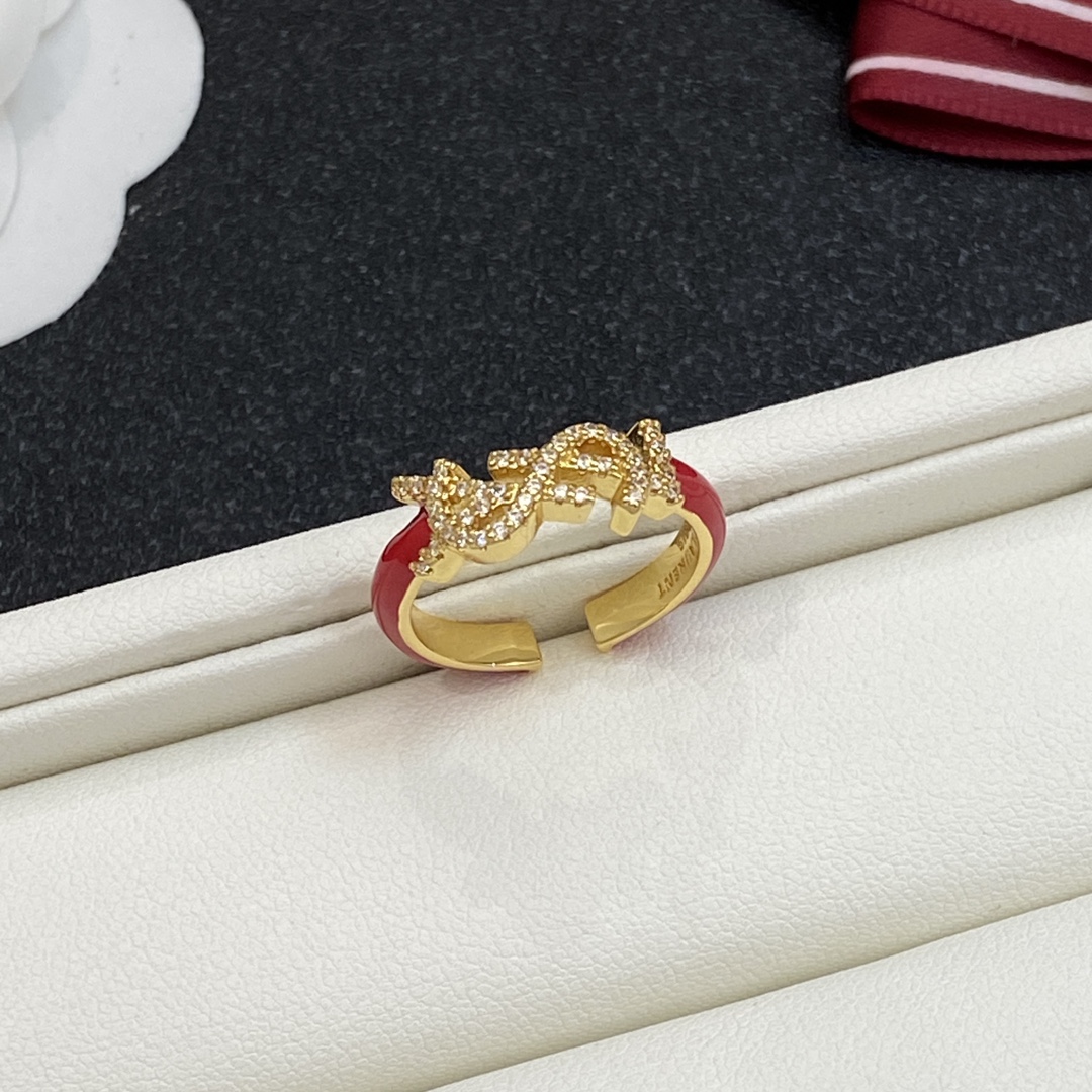 [TOP] Yves Saint Laurent YSL Ring - 2 Colors