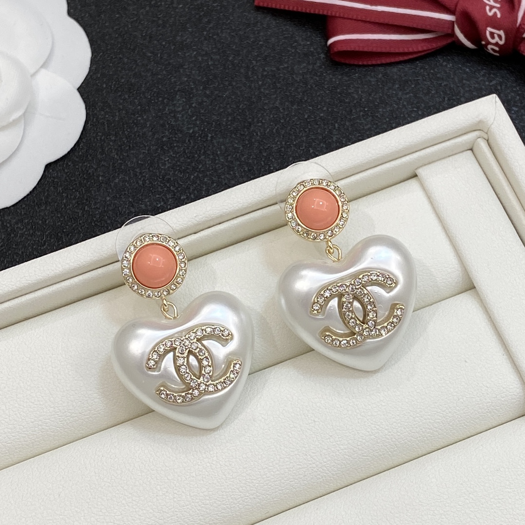 [TOP] CHANEL Earrings- Gold