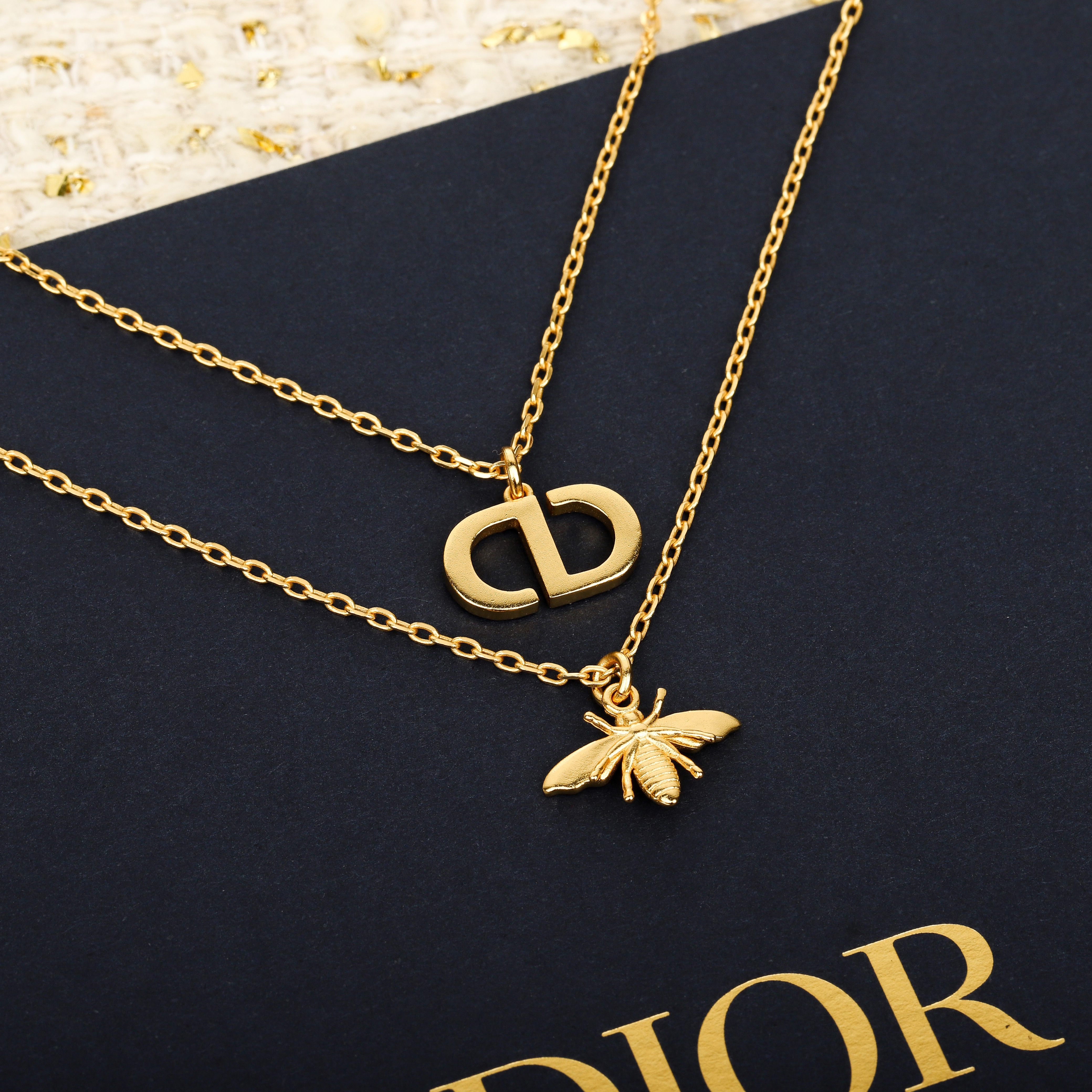 [TOP] Christian Dior  Necklace - Gold