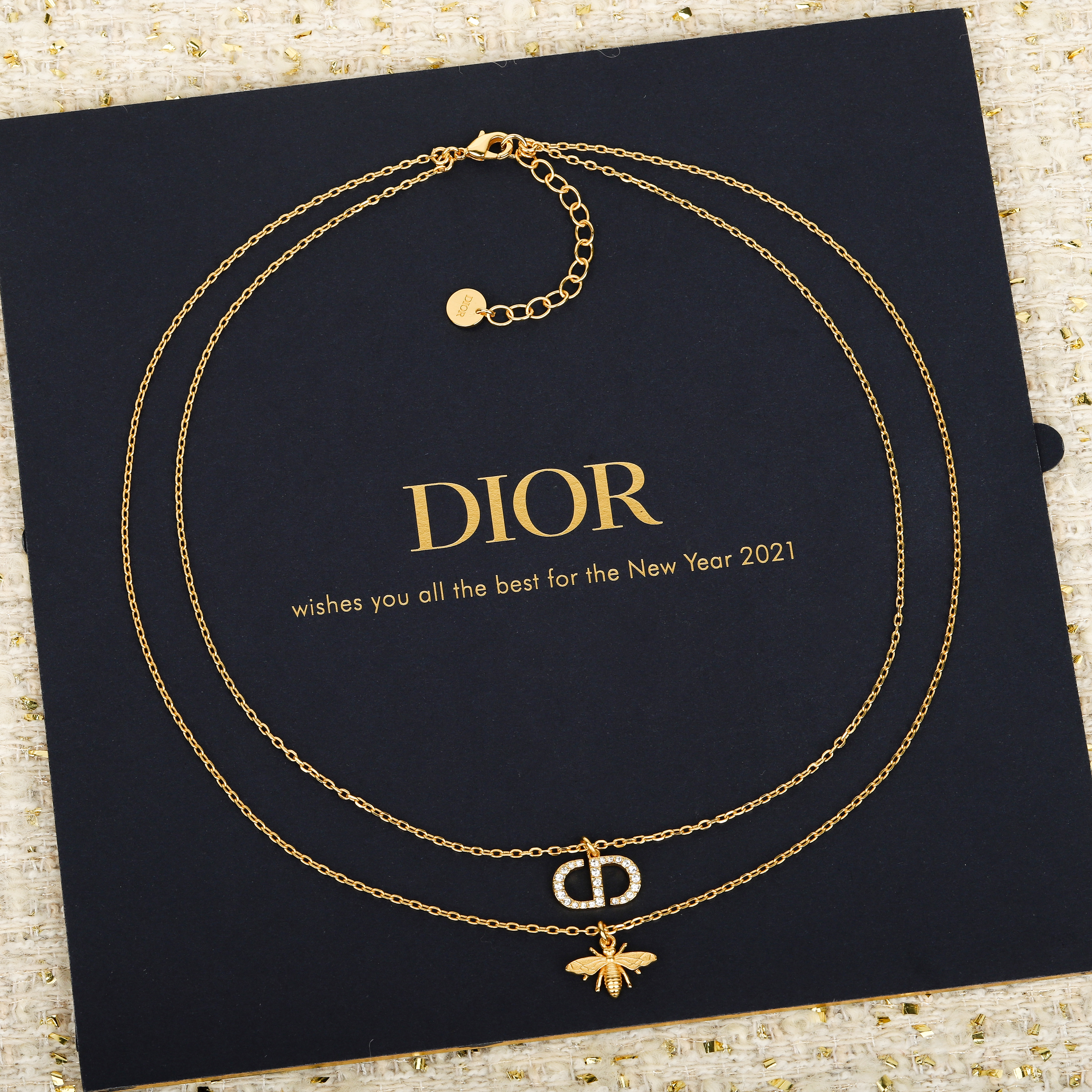 [TOP] Christian Dior  Necklace - Gold