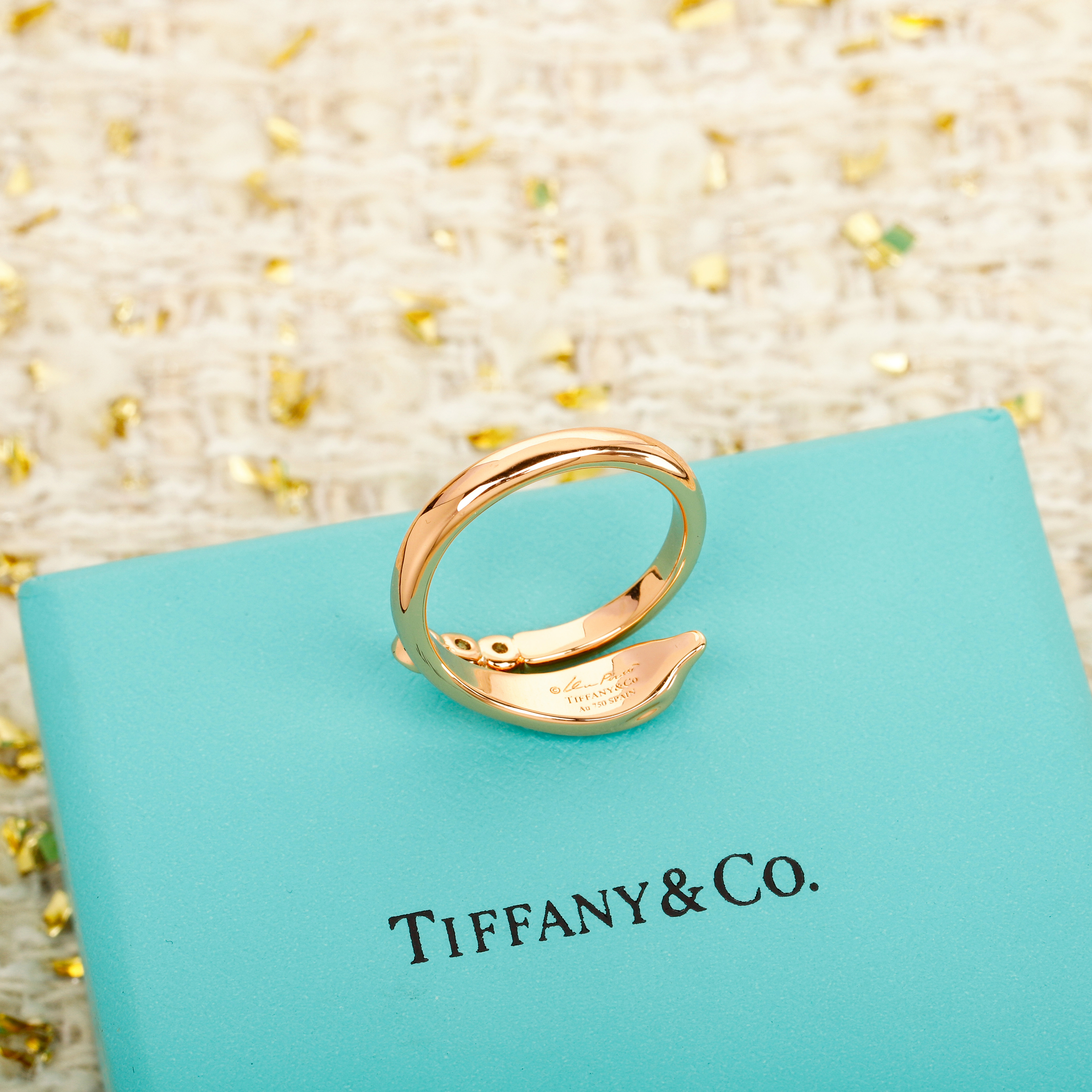 [TOP] Tiffany & Co. Diamond  Ring -Rose Gold