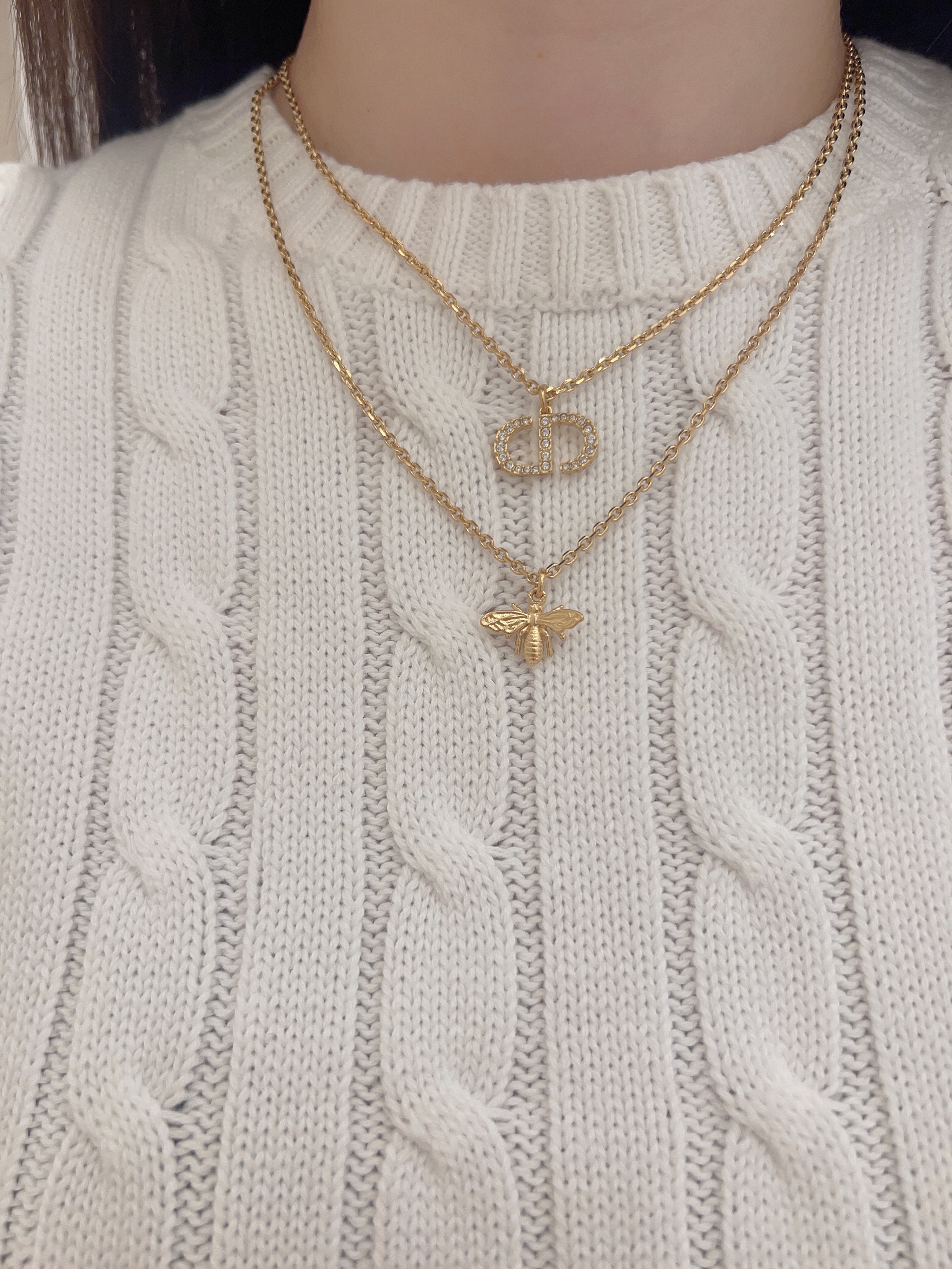 [TOP] Christian Dior  Necklace - Gold