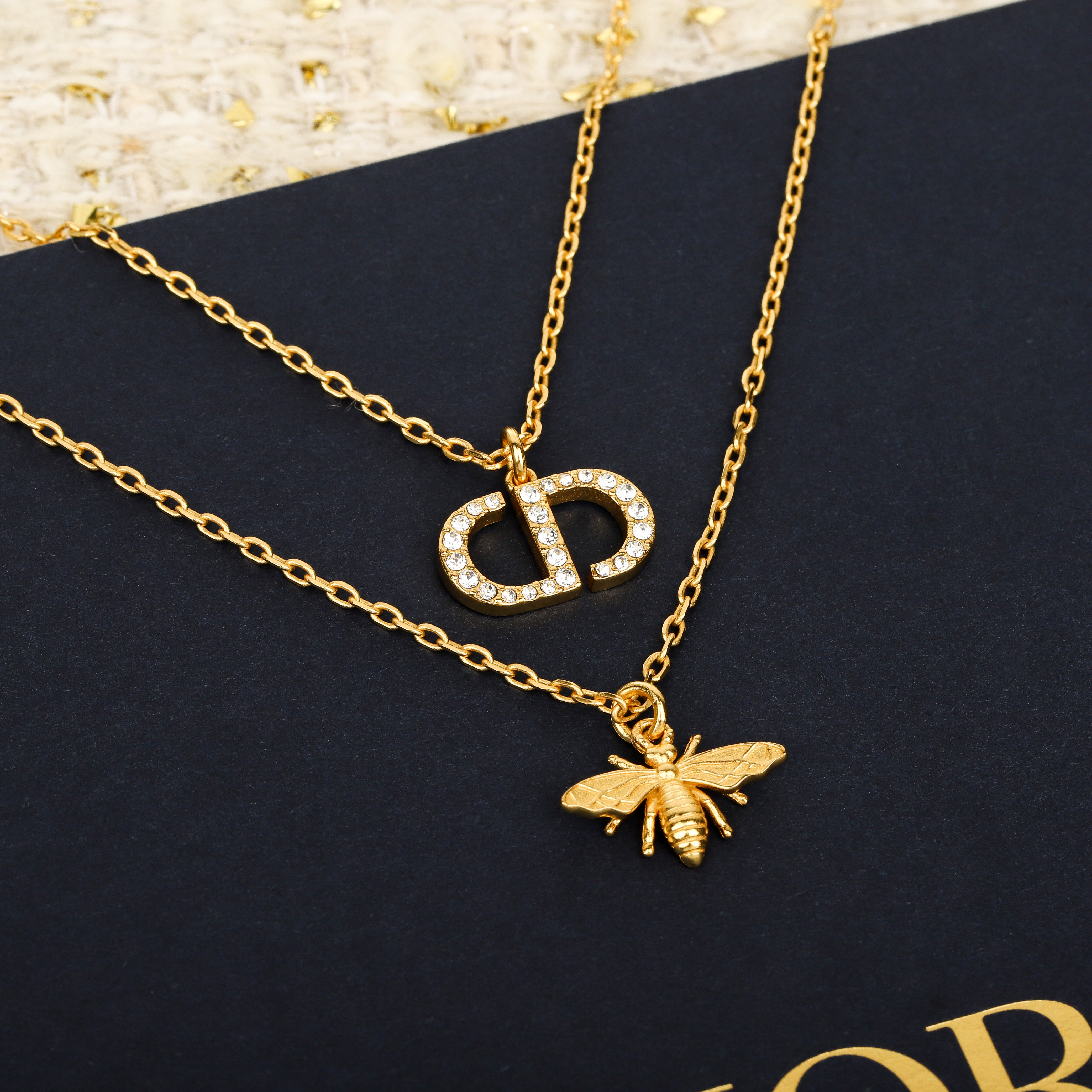 [TOP] Christian Dior  Necklace - Gold