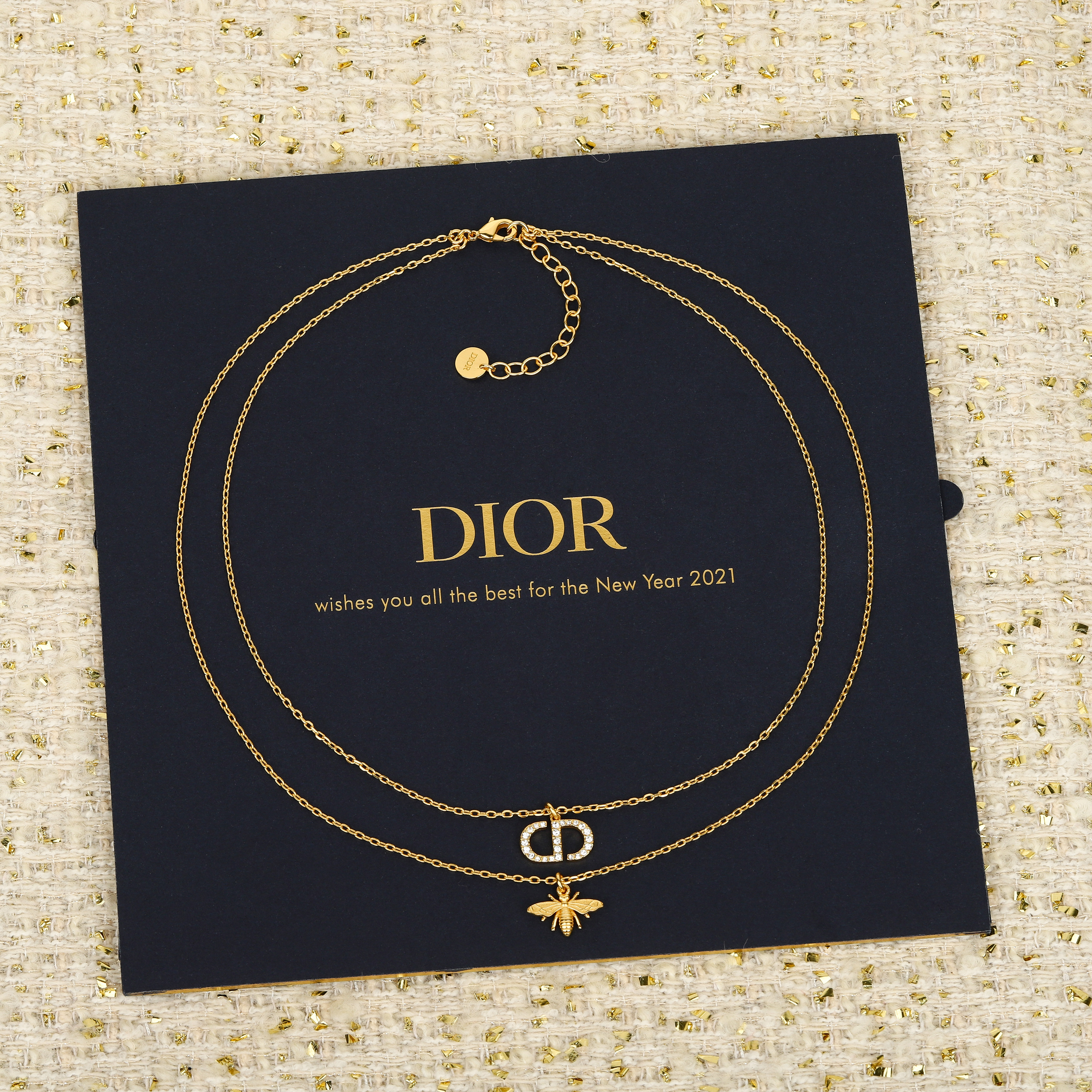 [TOP] Christian Dior  Necklace - Gold