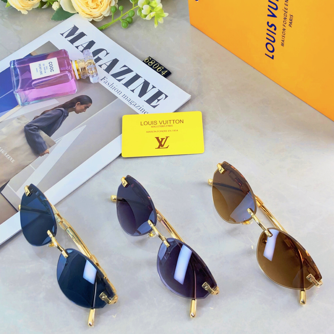 [TOP] Louis Vuitton LV Sunglasses - 3 Color