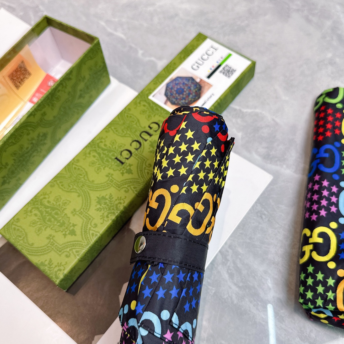 [TOP] GUCCI Umbrella - Black