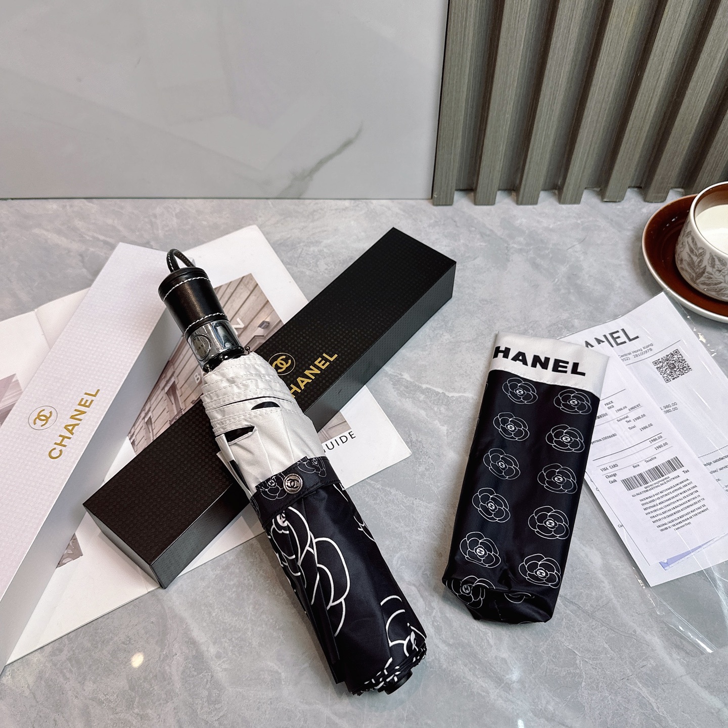 [TOP] CHANEL Umbrella - 2 Colour