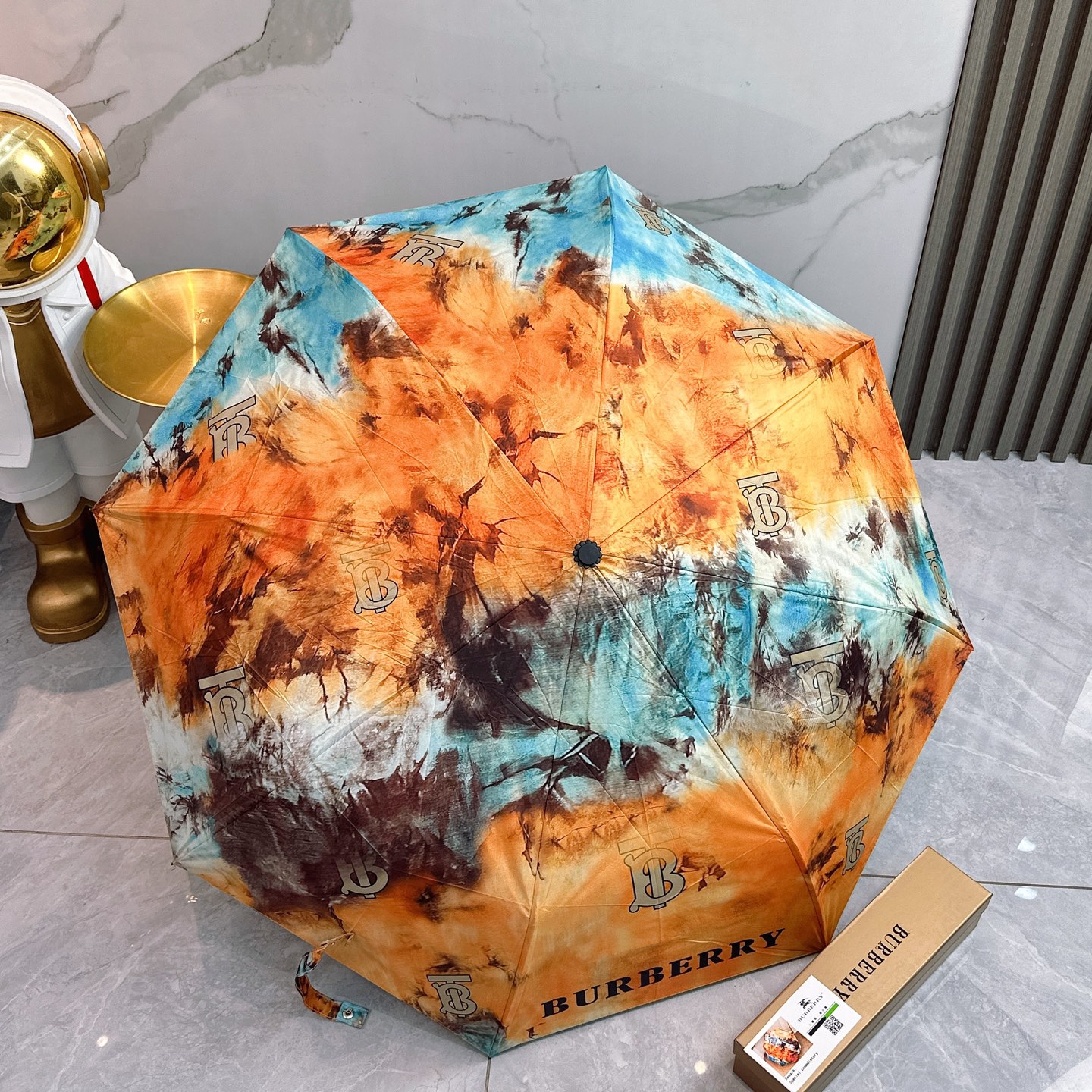 [TOP] BURBERRY Umbrella - Orange