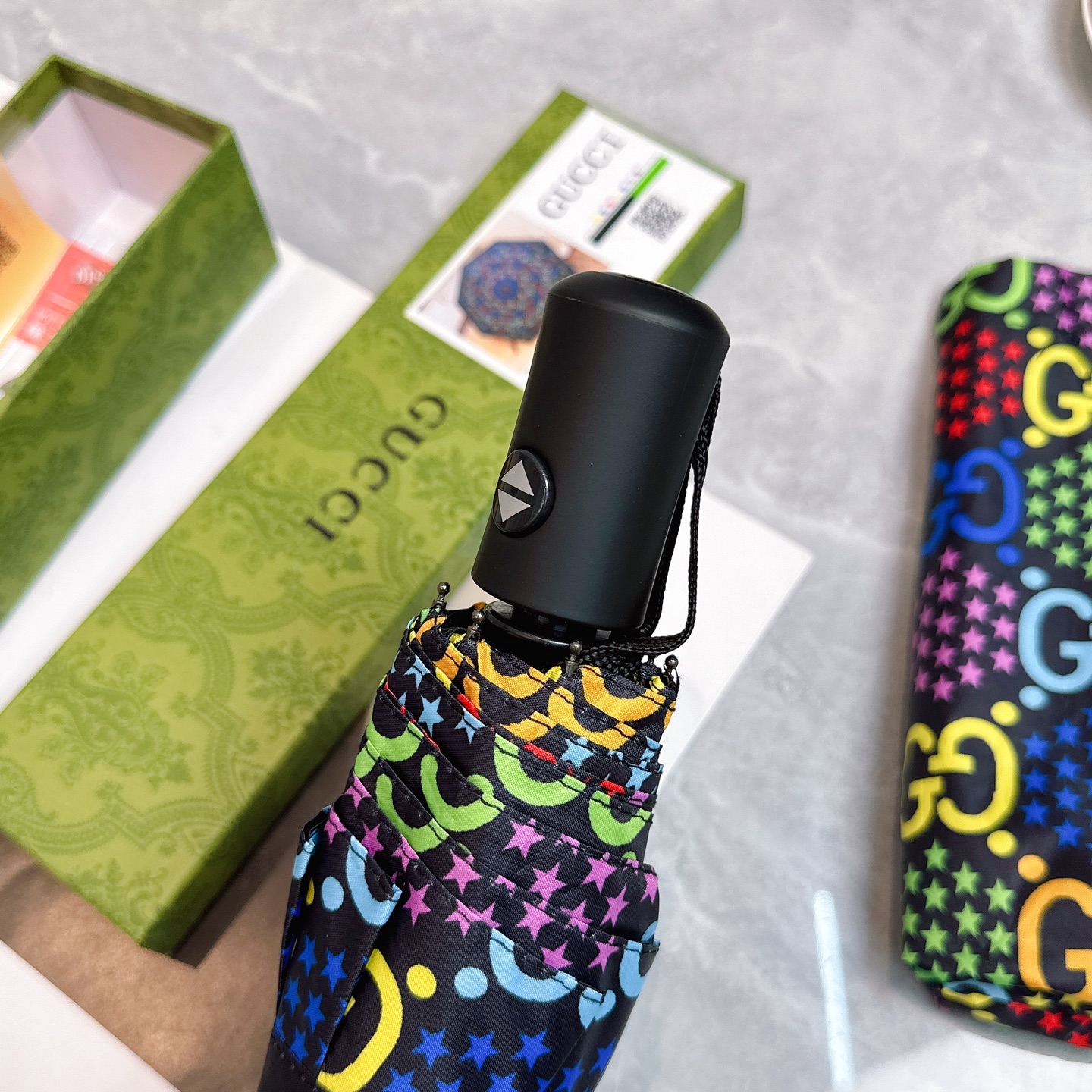 [TOP] GUCCI Umbrella - Black