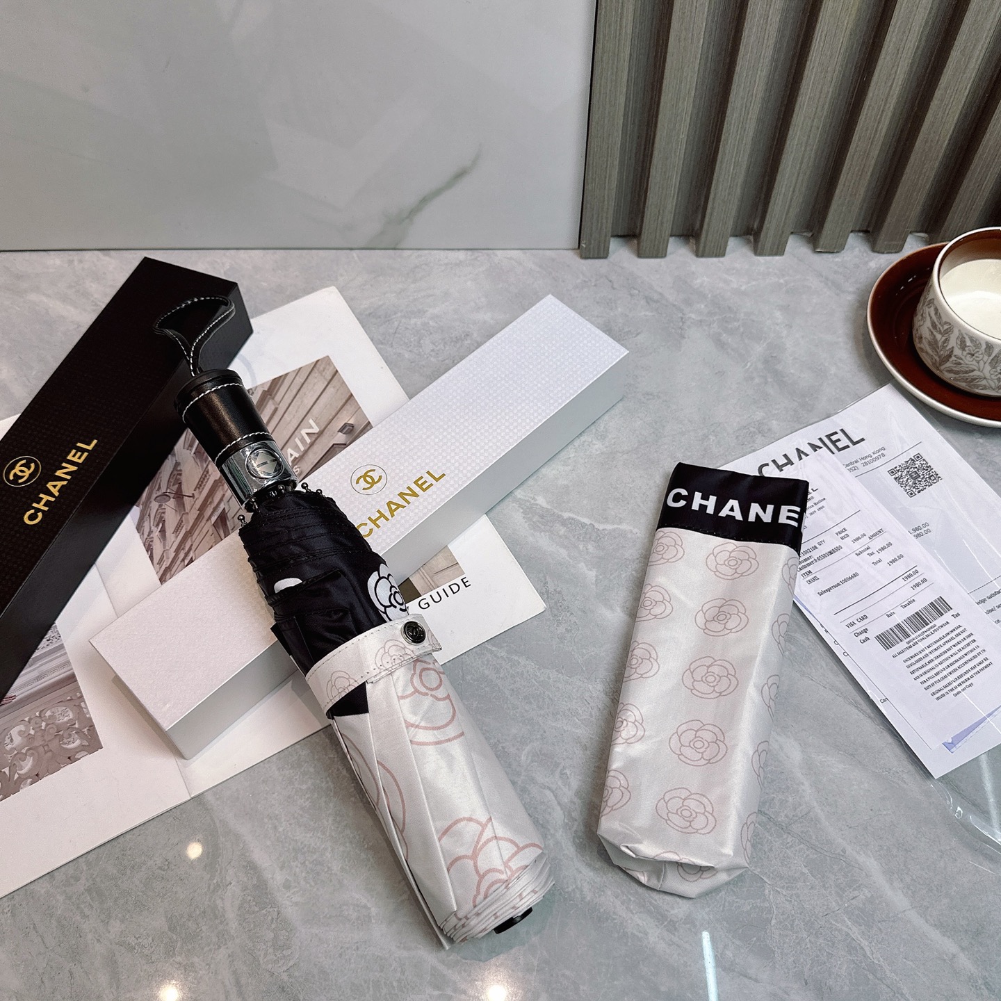 [TOP] CHANEL Umbrella - 2 Colour