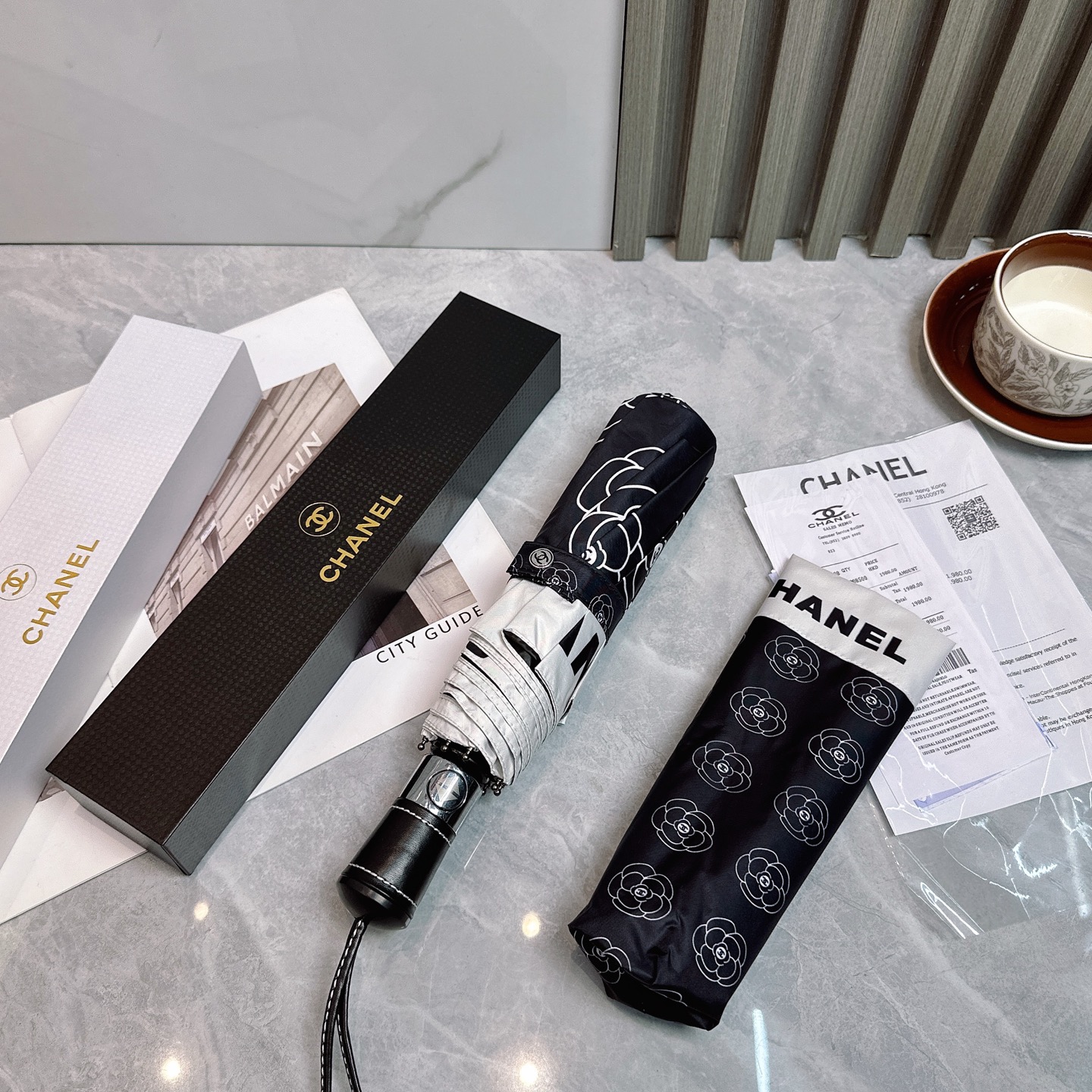 [TOP] CHANEL Umbrella - 2 Colour