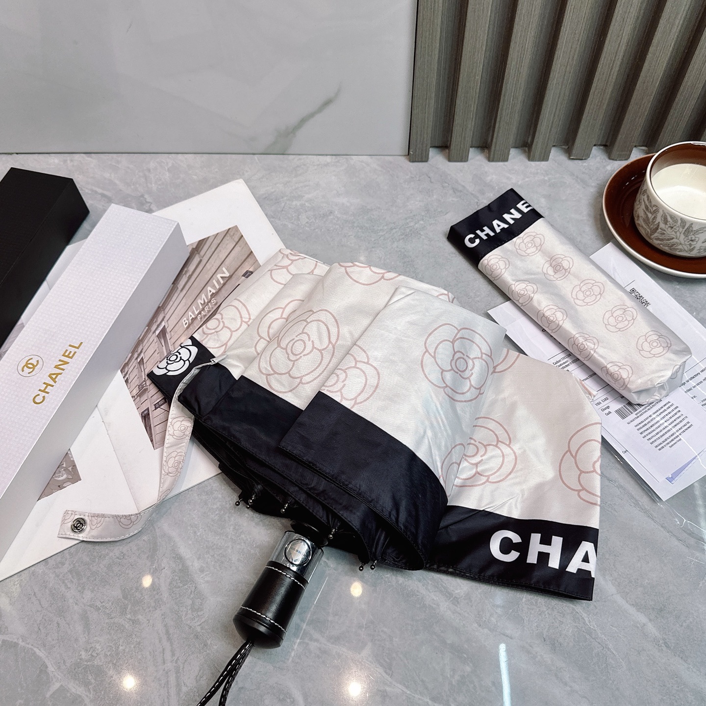 [TOP] CHANEL Umbrella - 2 Colour