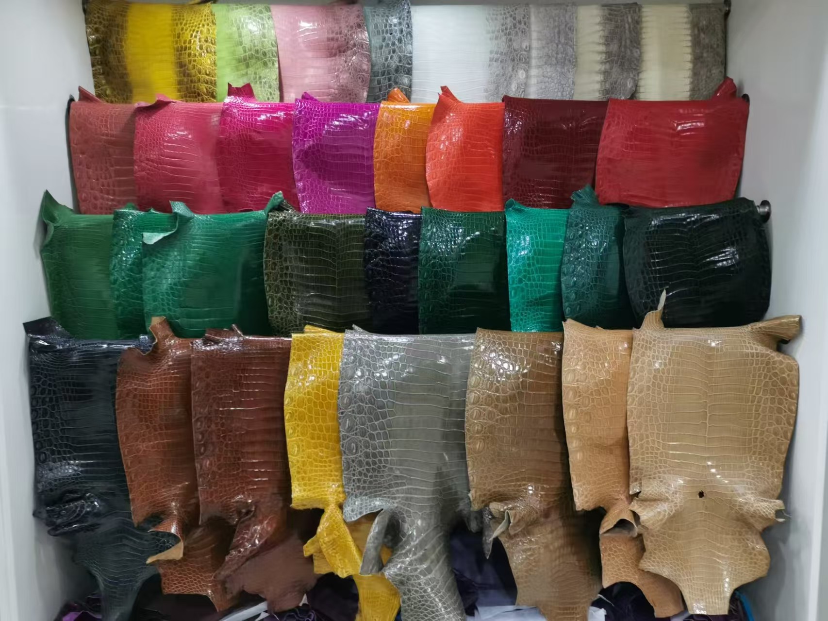 [TOP] HERMES Customised Real Crocodile Leather Birkin Bag 25/30/35/40CM