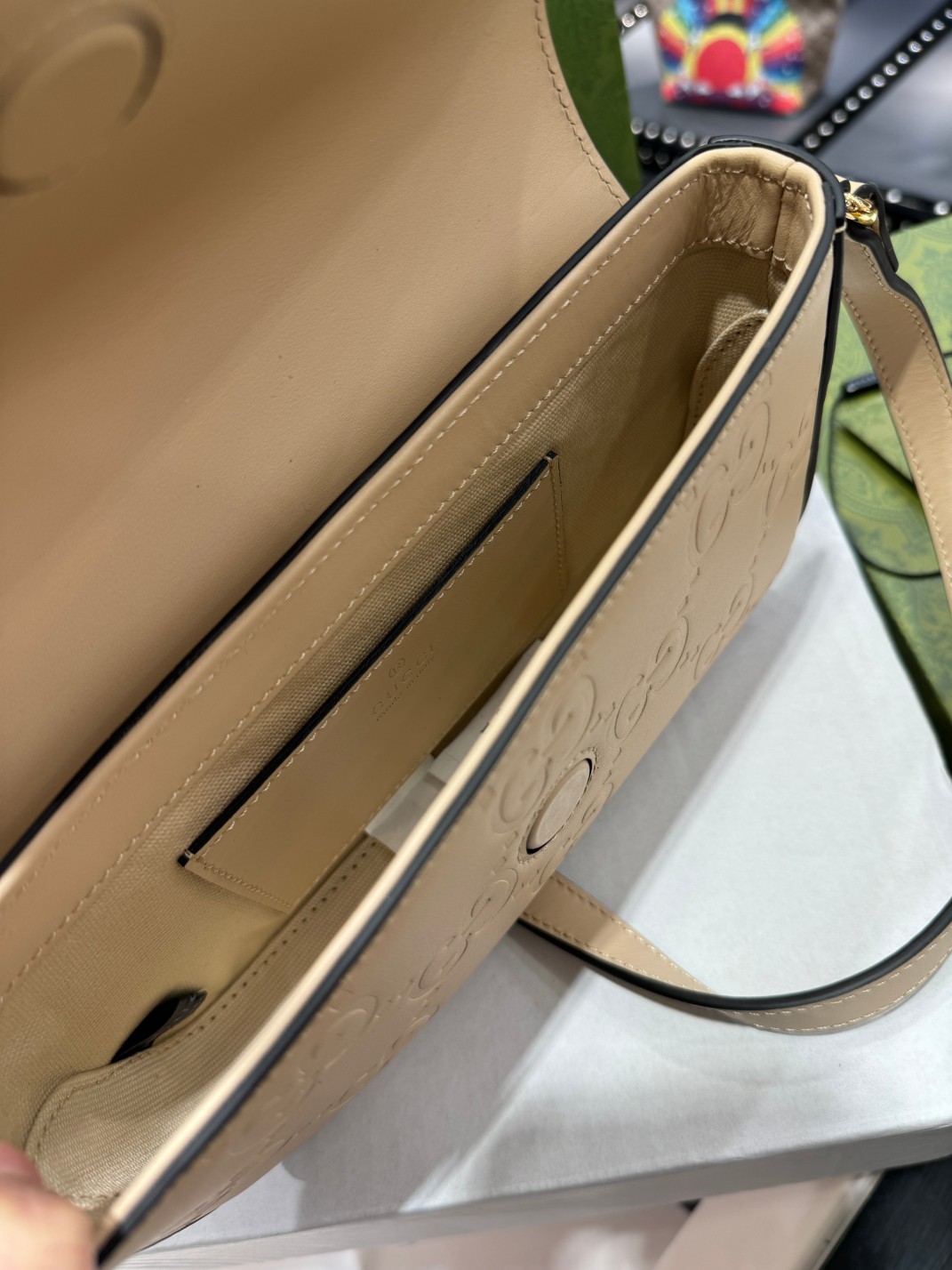 [TOP] GUCCI Macaron Envelope Bag 21*13.5*3 cm - 4 Colour