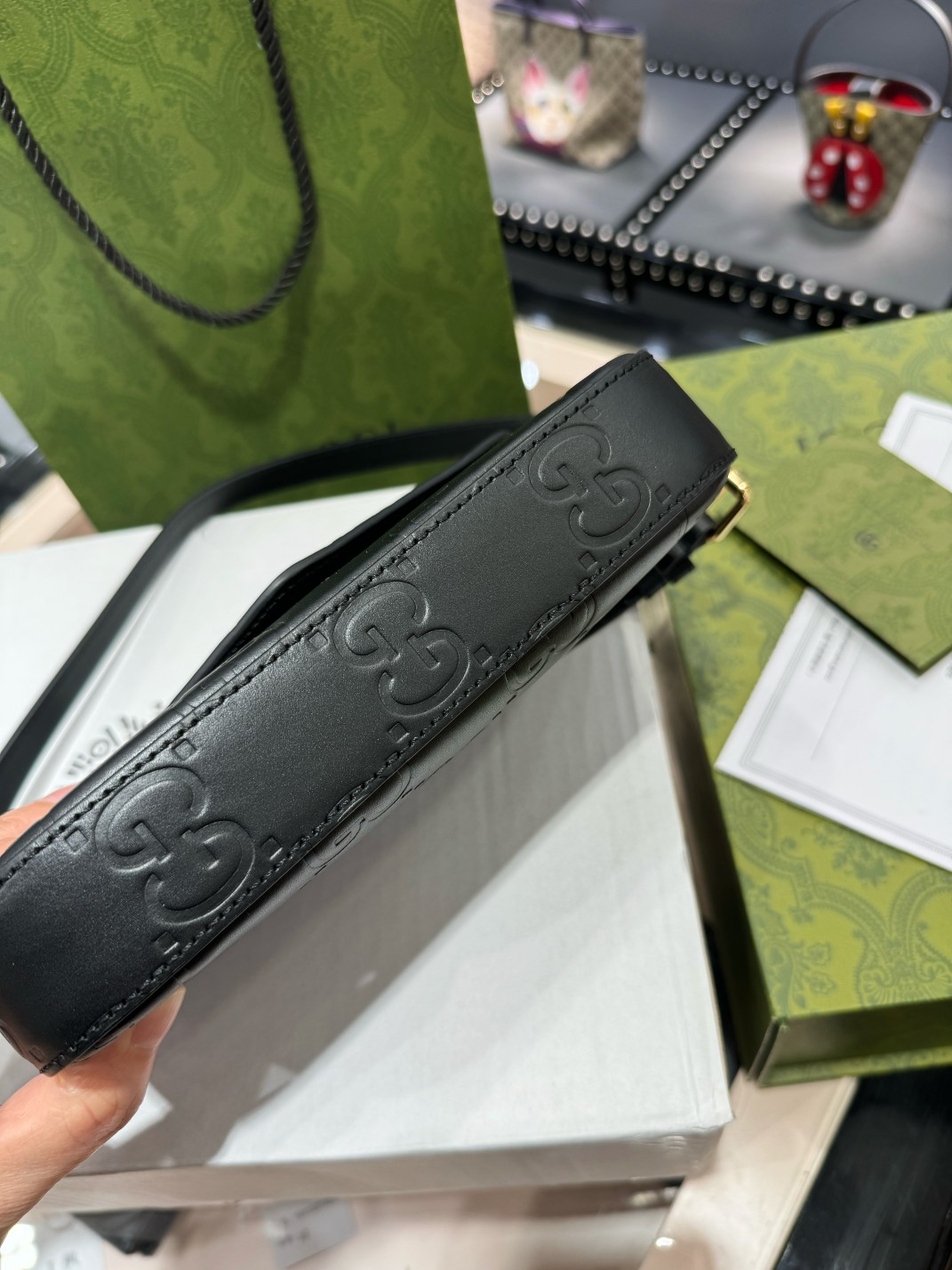 [TOP] GUCCI Macaron Envelope Bag 21*13.5*3 cm - 4 Colour