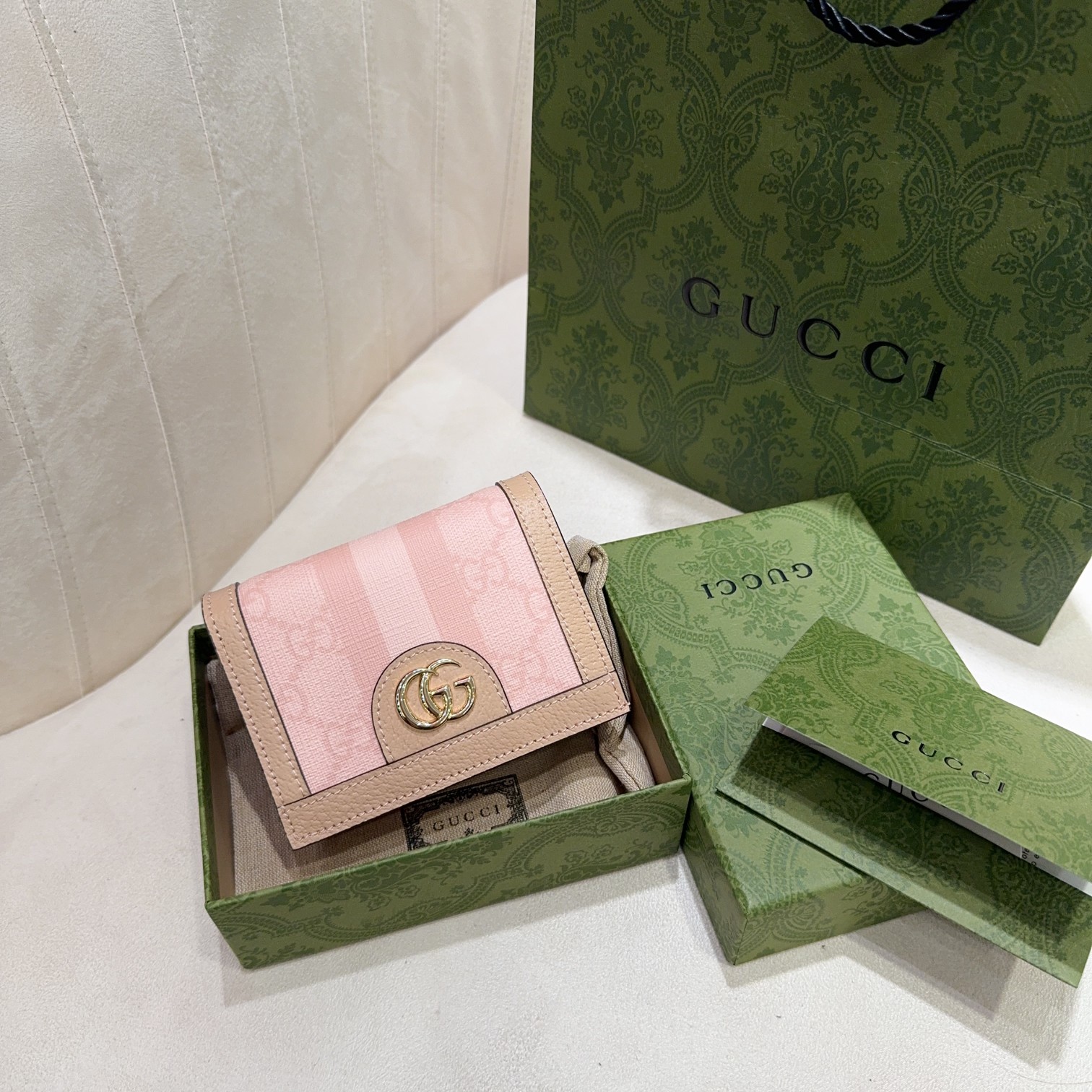 [TOP] GUCCI GG Ophidia Short Wallets 11x9x3cm - 2 Colour
