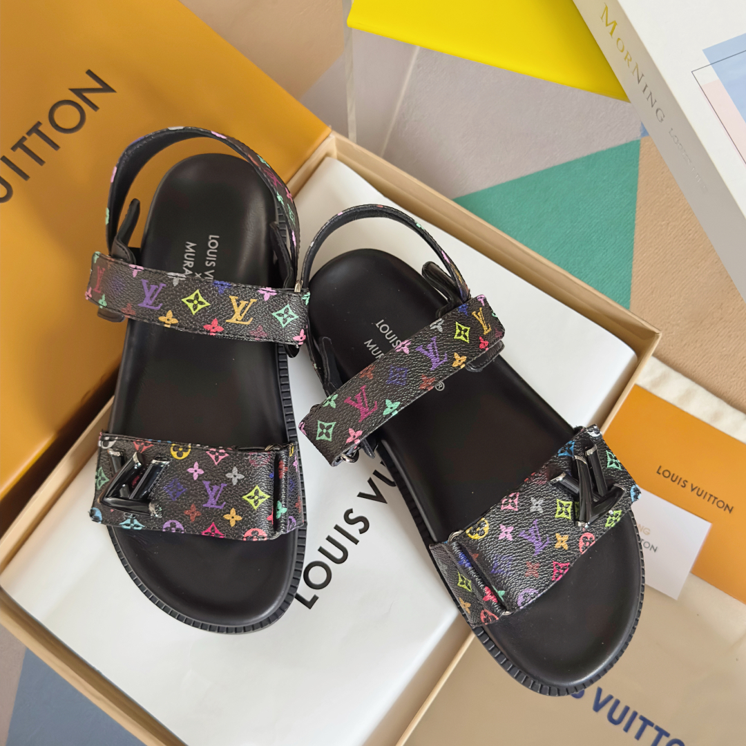 [TOP] Louis Vuitton LV BOM DIA COMFORT Sandals - 2 Colors