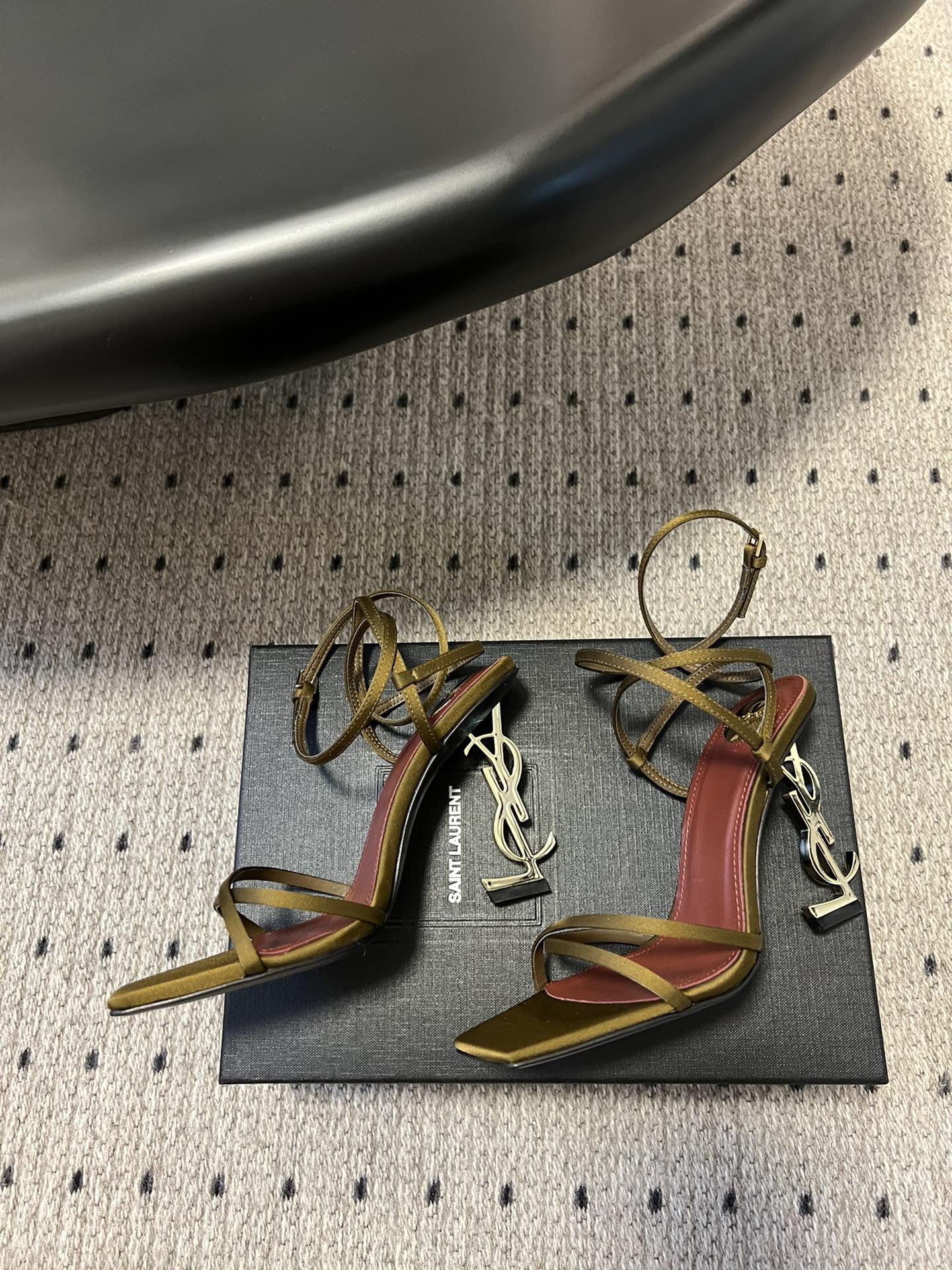 [TOP] Yves Saint Laurent YSL 25ss High-Heeled Sandals - 3 Colours