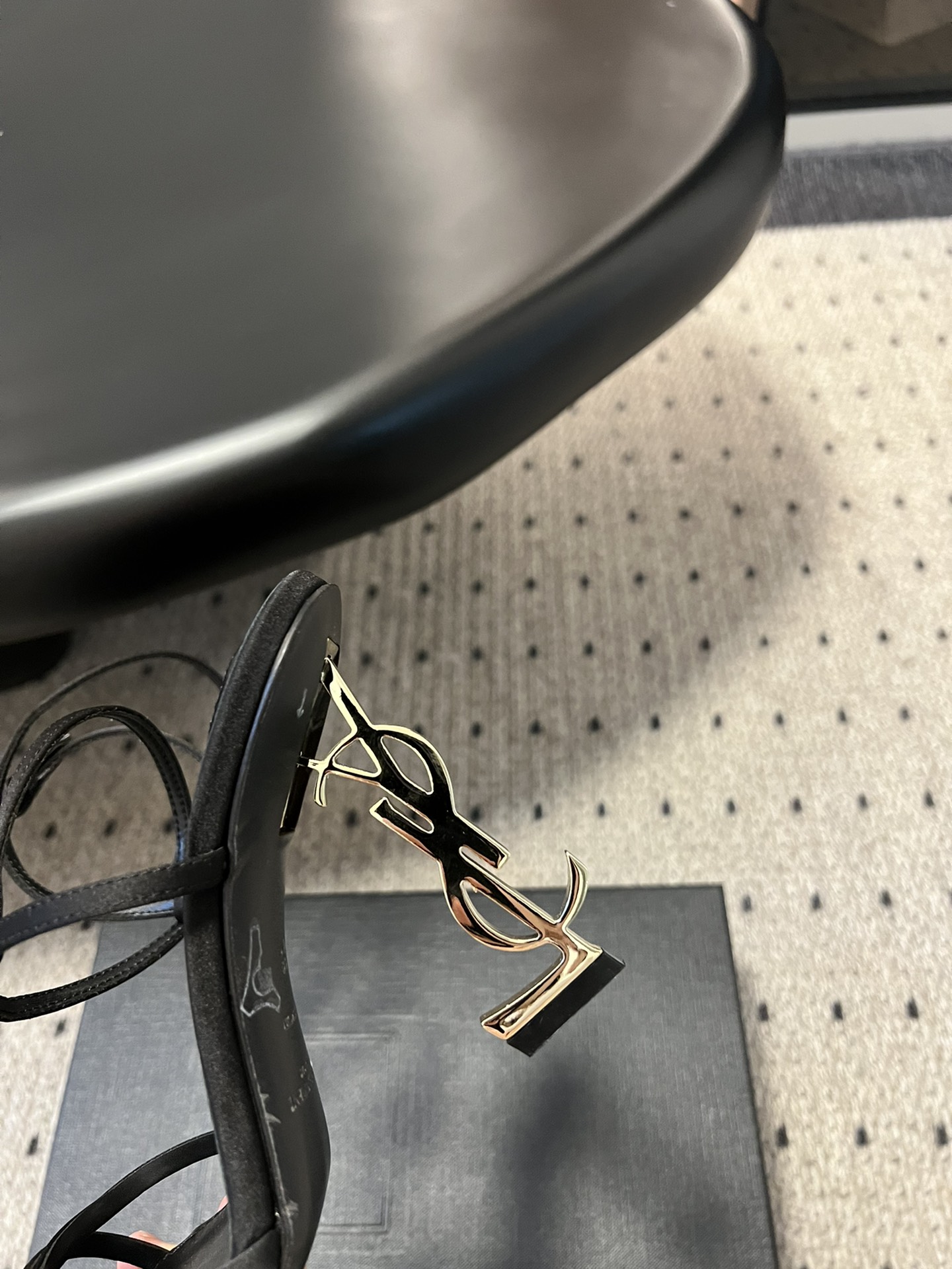 [TOP] Yves Saint Laurent YSL 25ss High-Heeled Sandals - 3 Colours