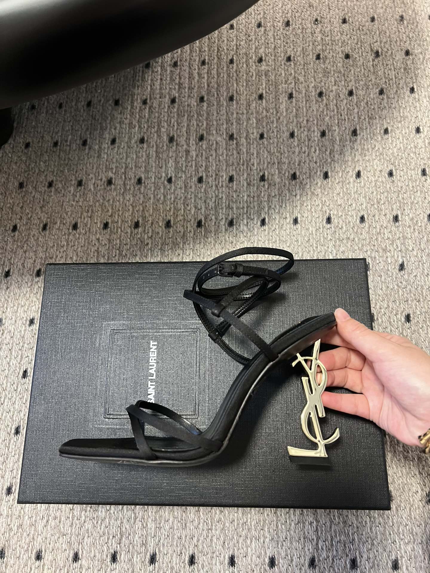 [TOP] Yves Saint Laurent YSL 25ss High-Heeled Sandals - 3 Colours