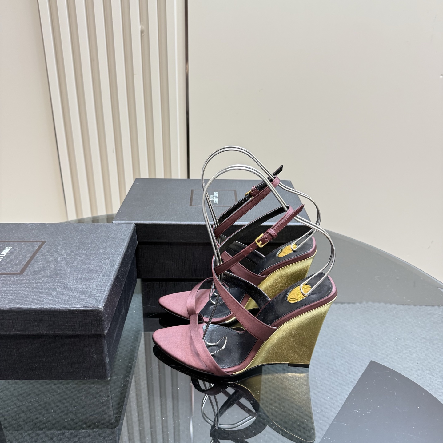 [TOP] Yves Saint Laurent YSL 25ss High Heel Sandals - 4 Colors