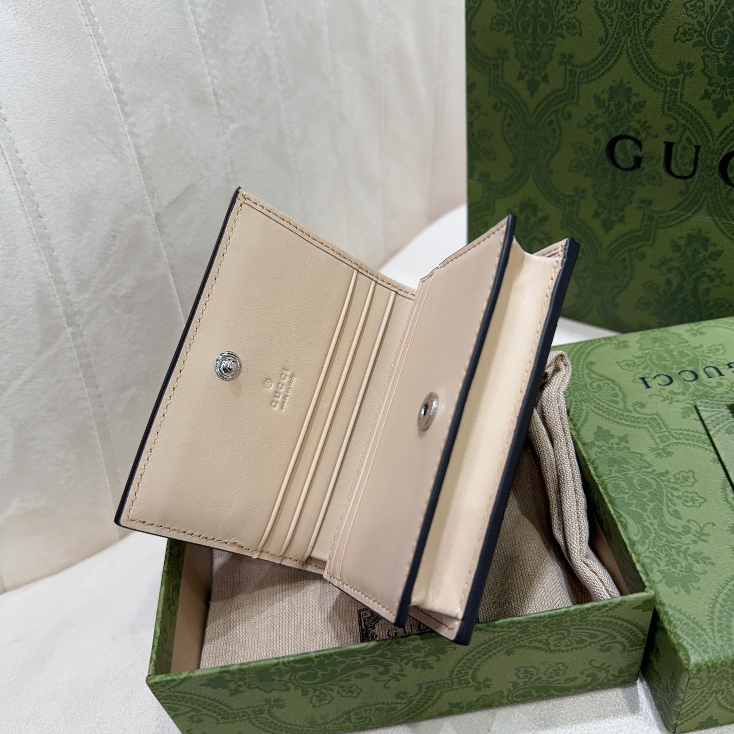 [TOP] GUCCI GG Short Wallets 11*8.5*3cm - Monogram