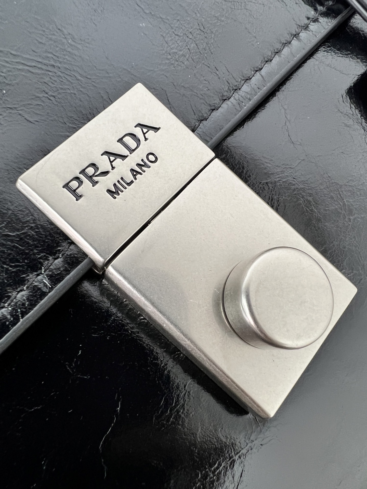 [TOP] PRADA Leather Briefcase 32*16.5*10cm - 3 Colour