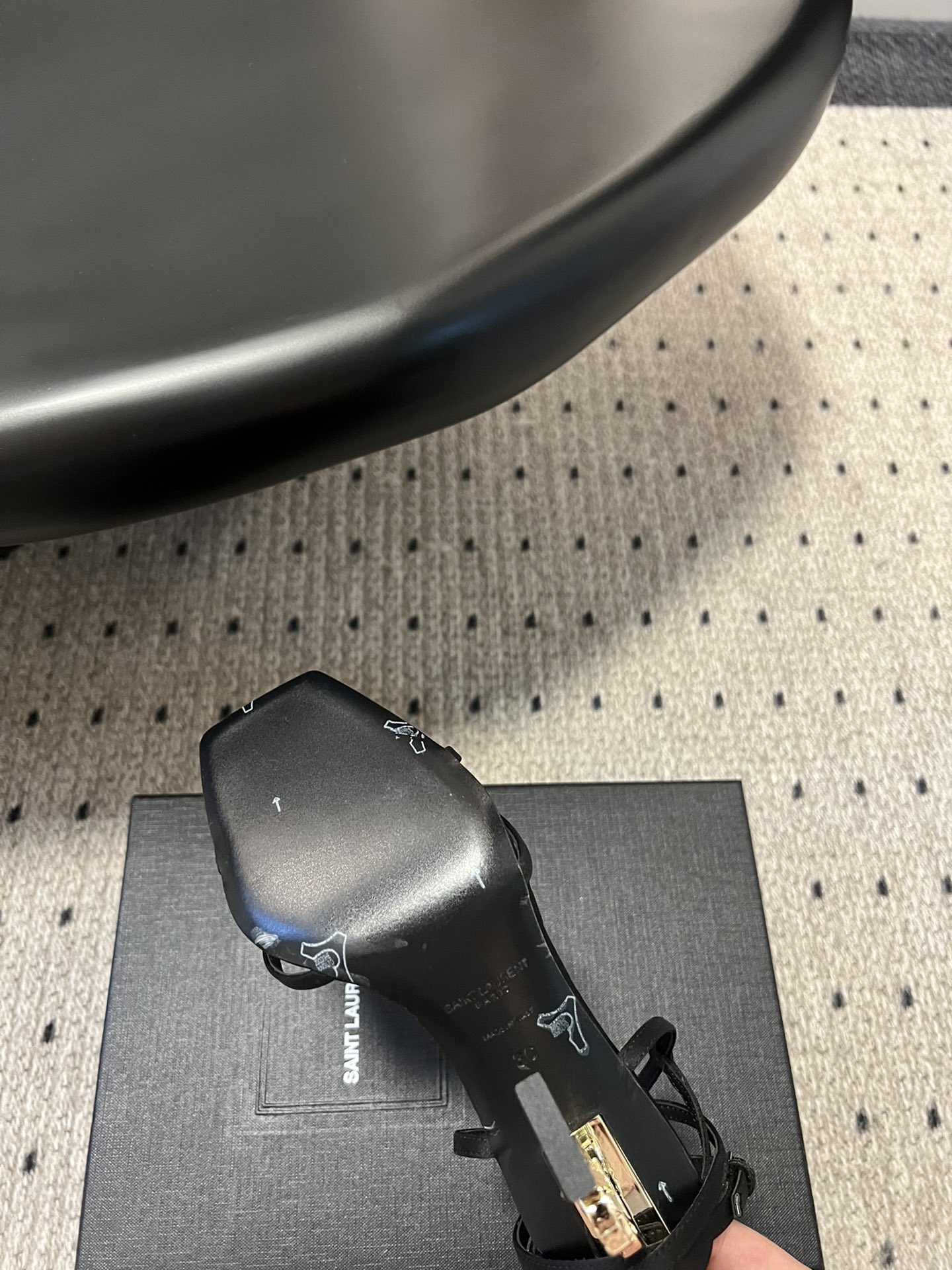 [TOP] Yves Saint Laurent YSL 25ss High-Heeled Sandals - 3 Colours