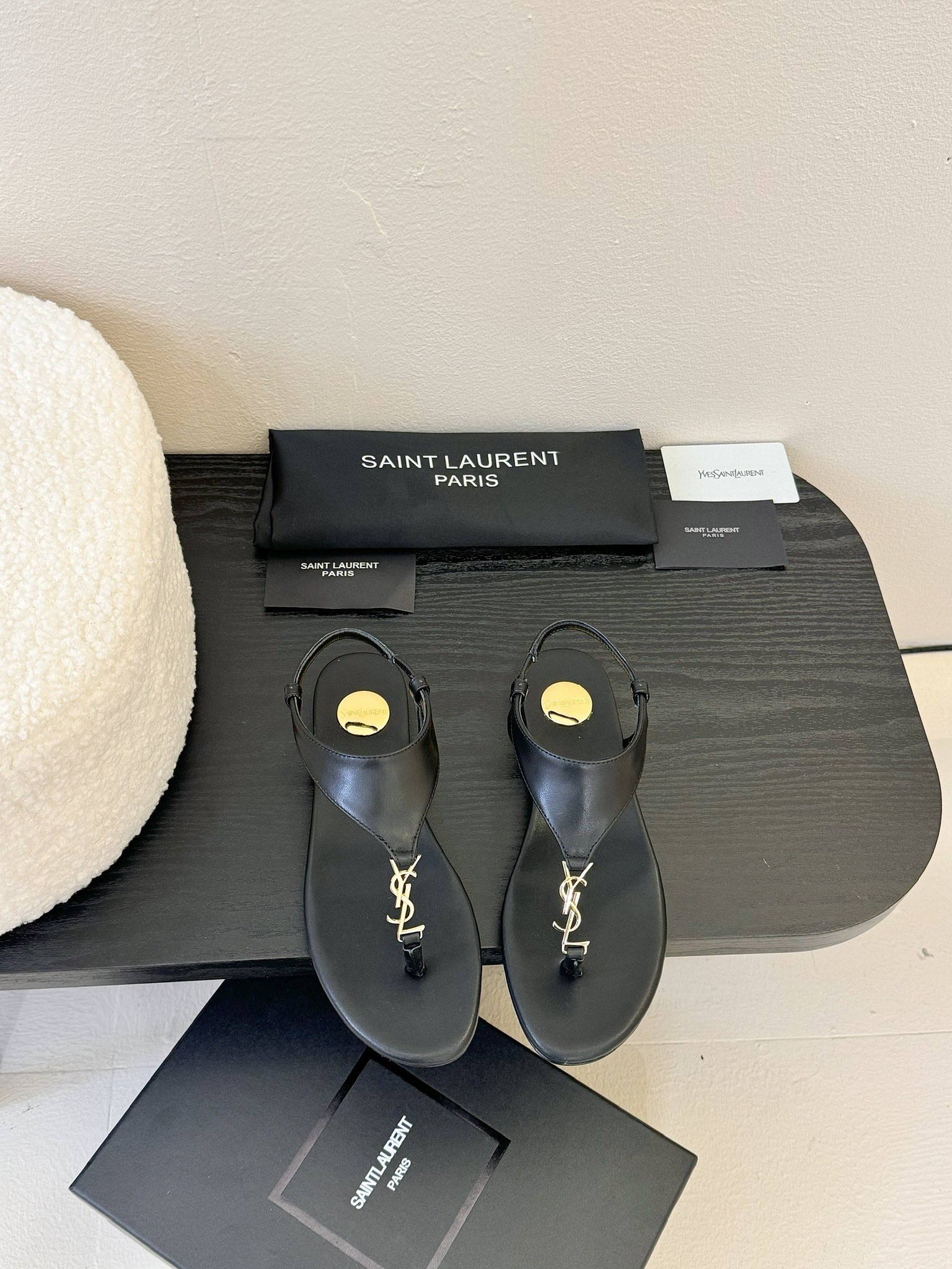 [TOP] Yves Saint Laurent YSL 25ss Sandals - 3 Colors