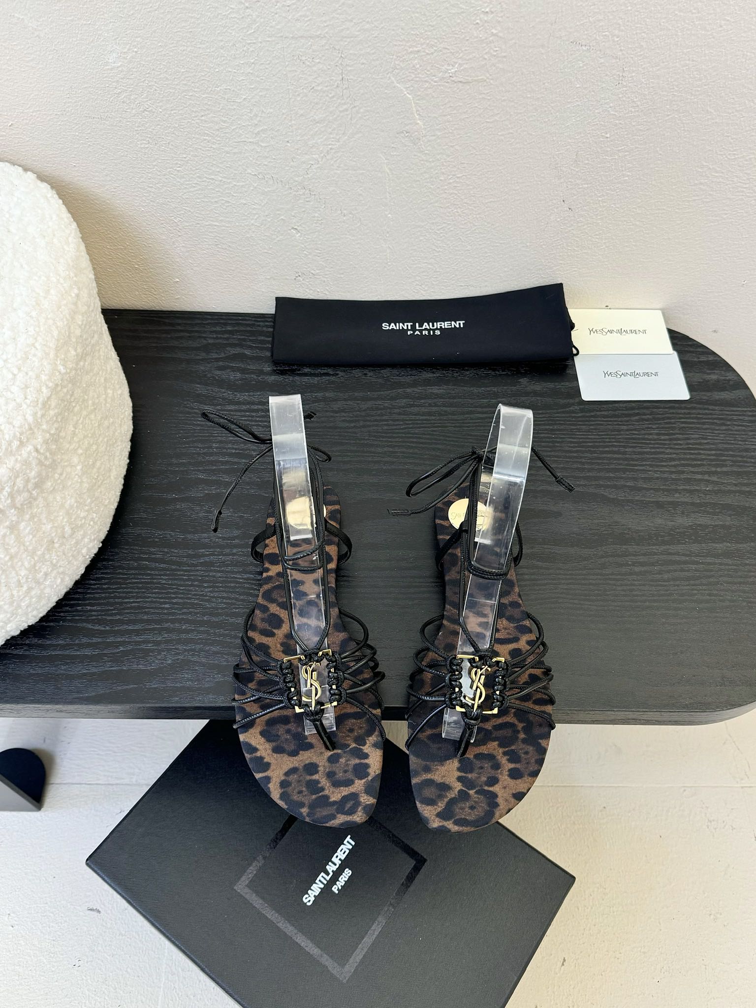 [TOP] Yves Saint Laurent YSL 25ss Sandals - 2 Colors