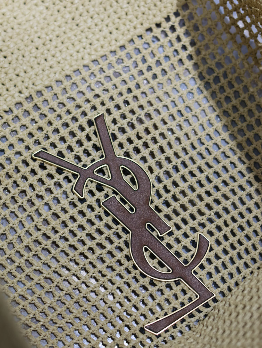 [TOP] Yves Saint Laurent YSL Icare Tote Bag - Black/Khaki