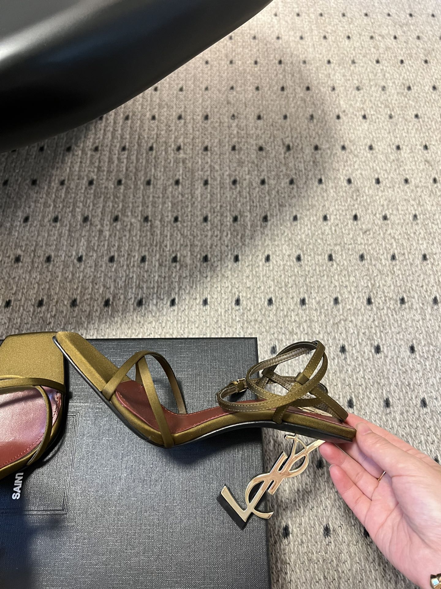 [TOP] Yves Saint Laurent YSL 25ss High-Heeled Sandals - 3 Colours