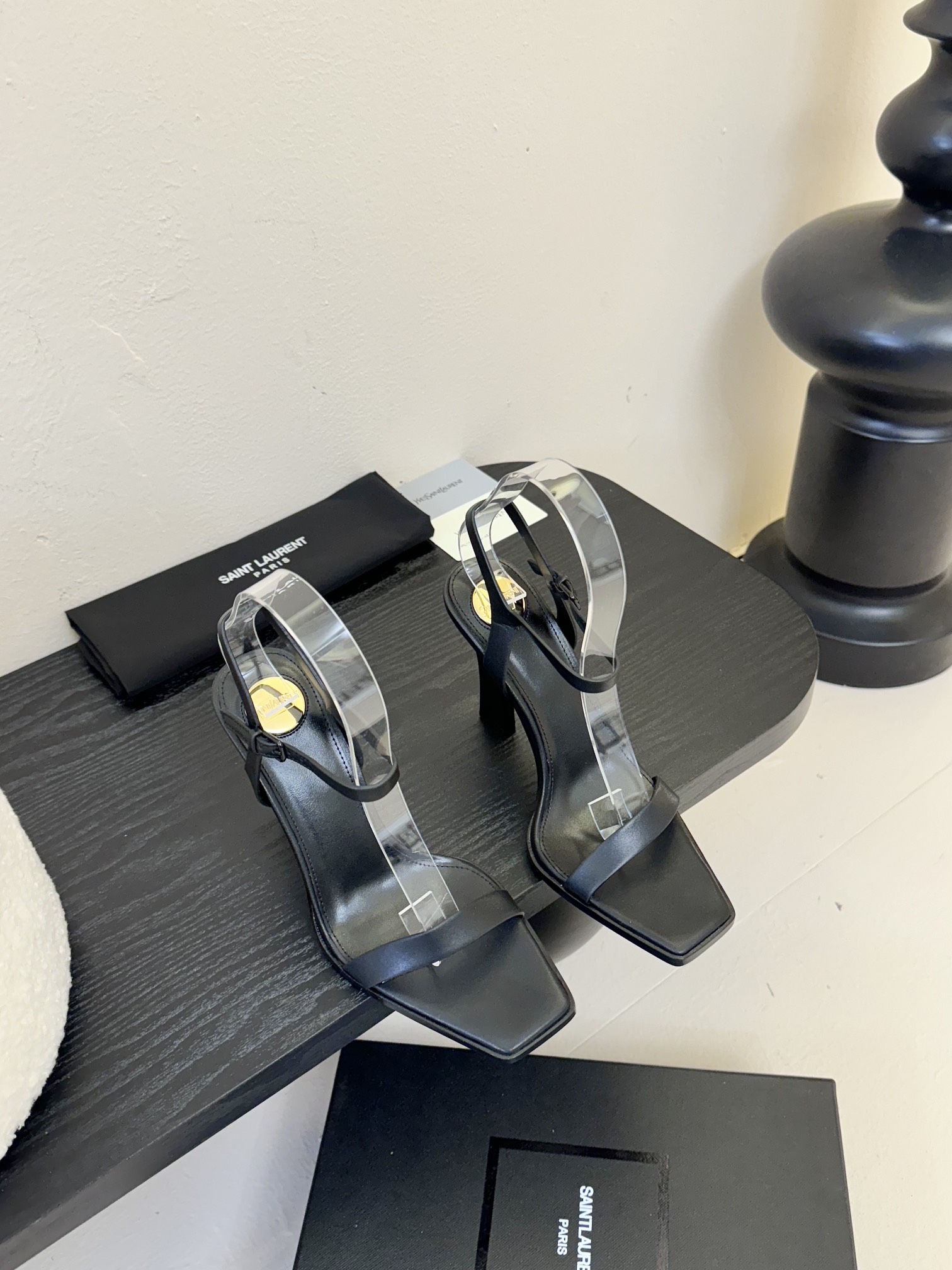 [TOP] Yves Saint Laurent YSL 25ss High Heel Sandals - 2 Colors