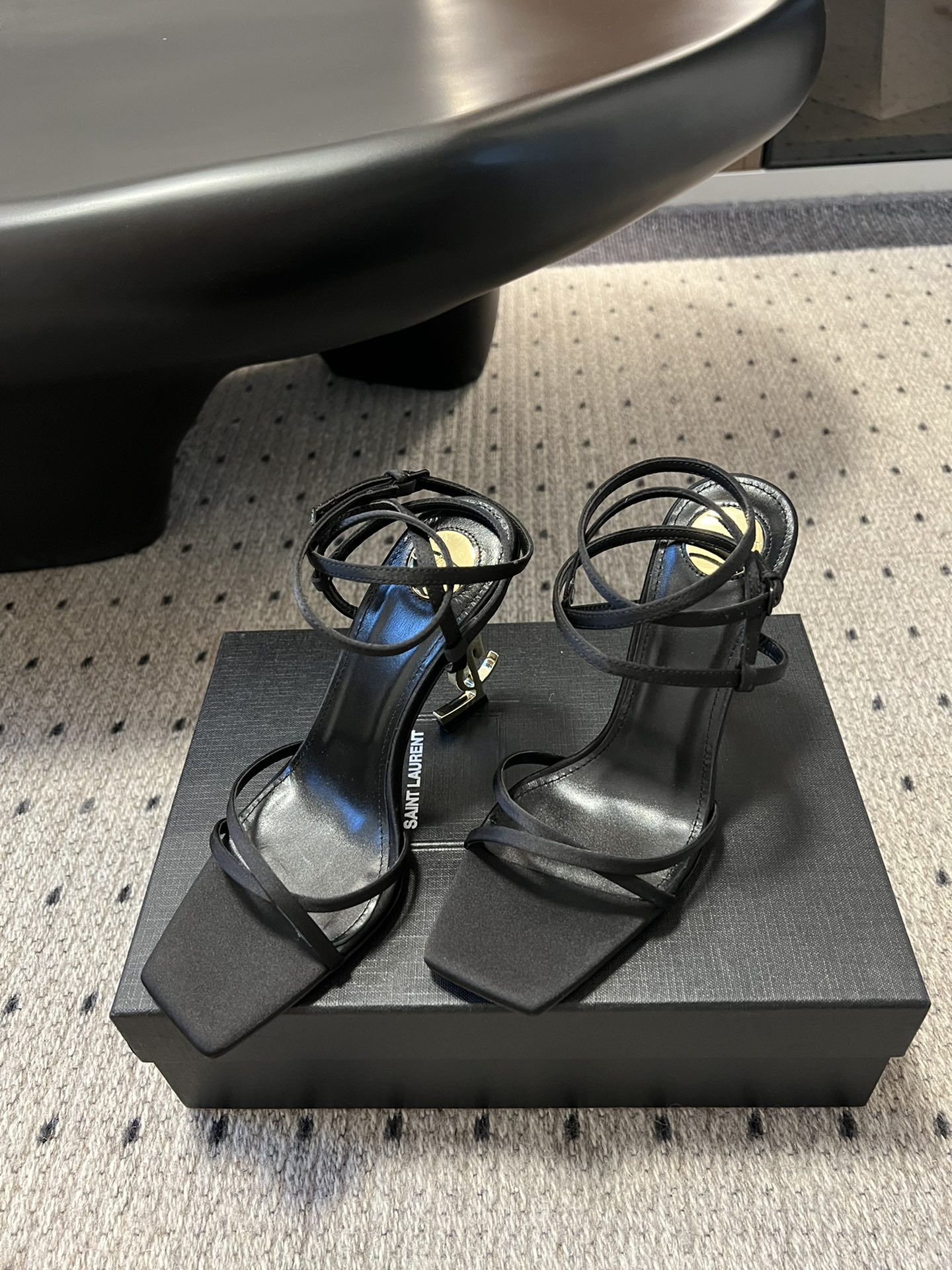 [TOP] Yves Saint Laurent YSL 25ss High-Heeled Sandals - 3 Colours