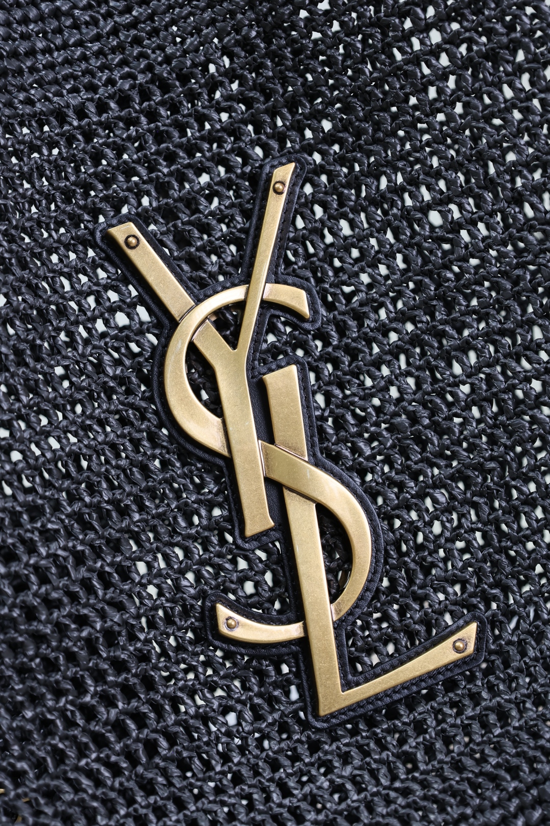 [TOP] Yves Saint Laurent YSL Icare Tote Bag - Black/Khaki