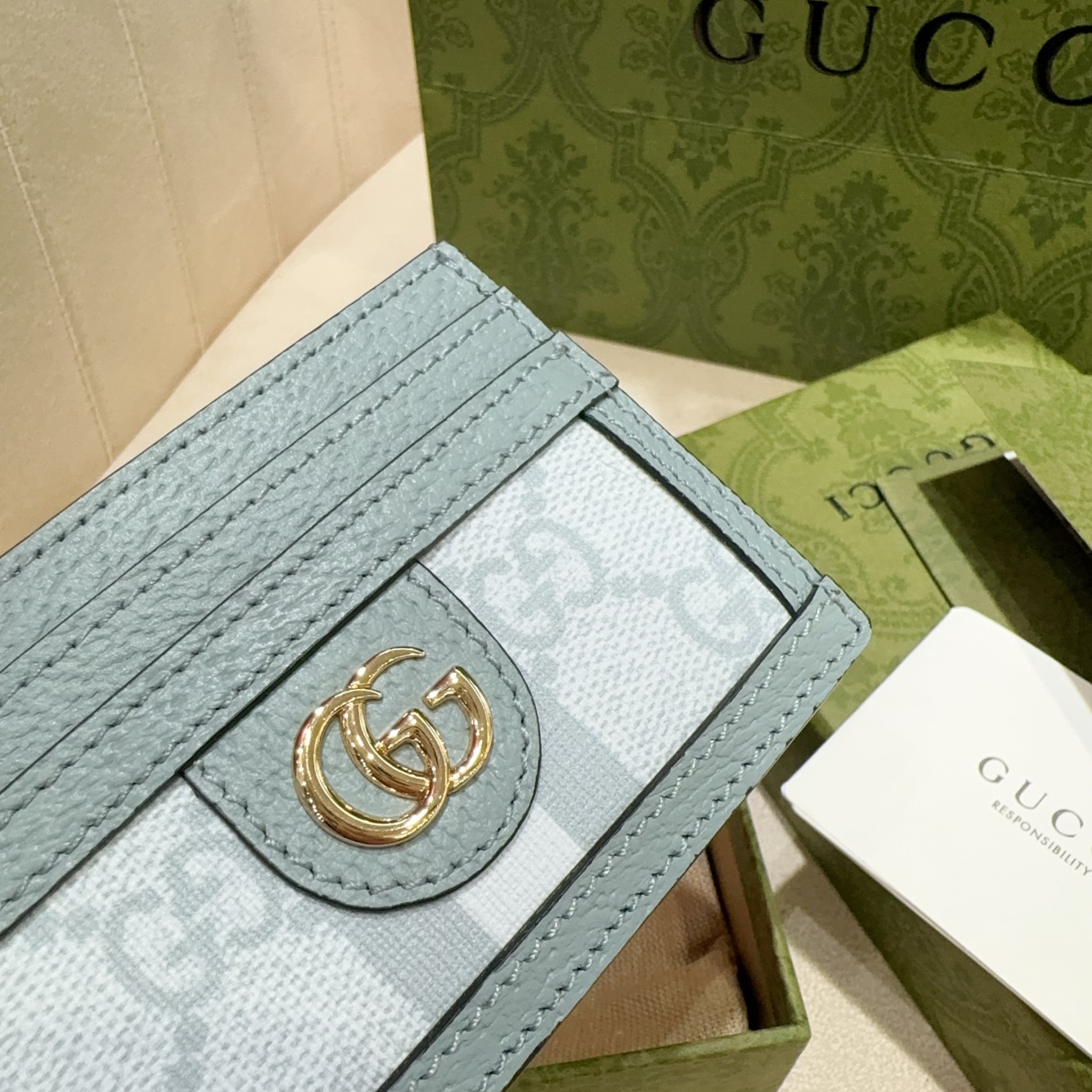 [TOP] GUCCI GG Ophidia Card Bag 10x7cm - 2 Colour