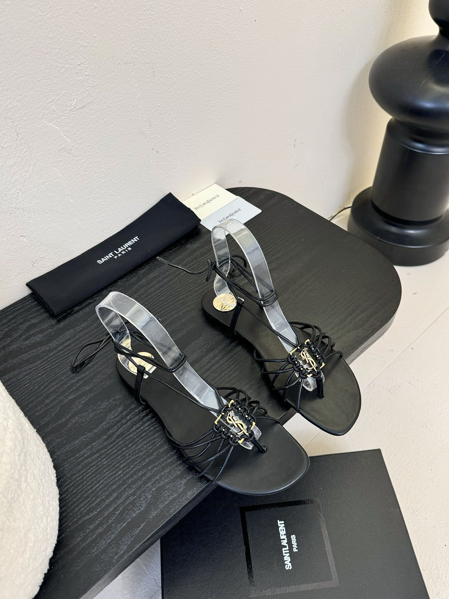 [TOP] Yves Saint Laurent YSL 25ss Sandals - 2 Colors